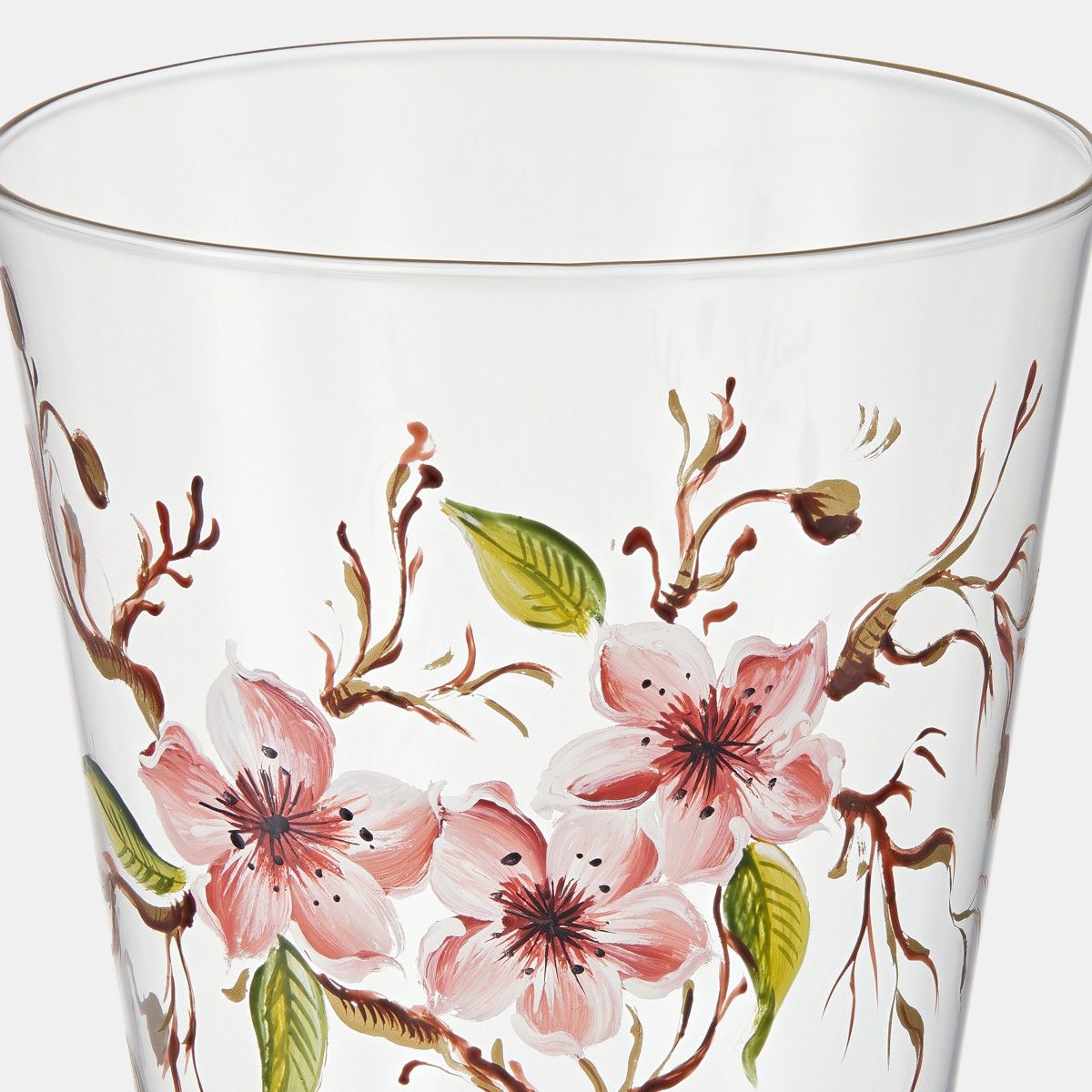 Dior o1bcso1str0226 Size:OS/Hand-Painted Water Glass in Pink Size ONE SIZE - 3 Thumbnail