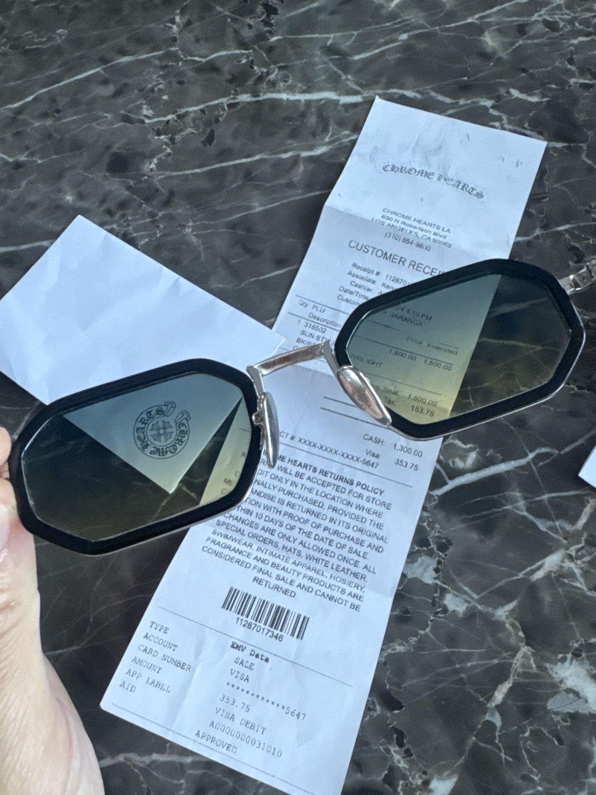 Chrome Hearts Sun Stylida Twlight Gradient Size ONE SIZE - 4 Thumbnail