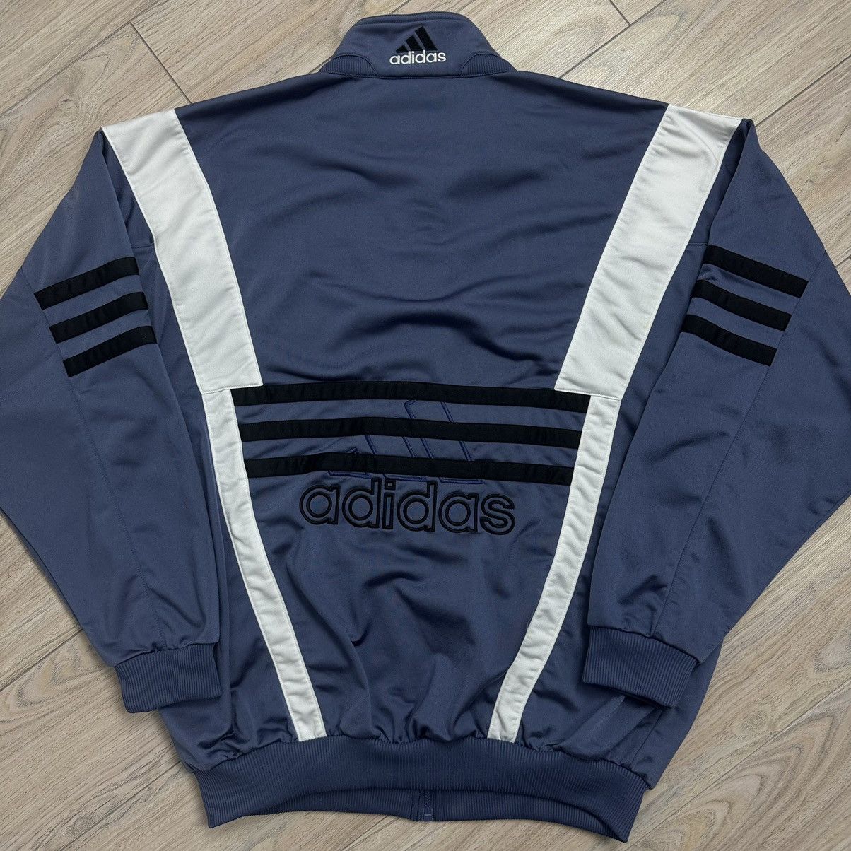 Adidas Vintage 90s Adidas Retro Zip Up Track Jacket Size US XL / EU 56 / 4 - 11 Thumbnail