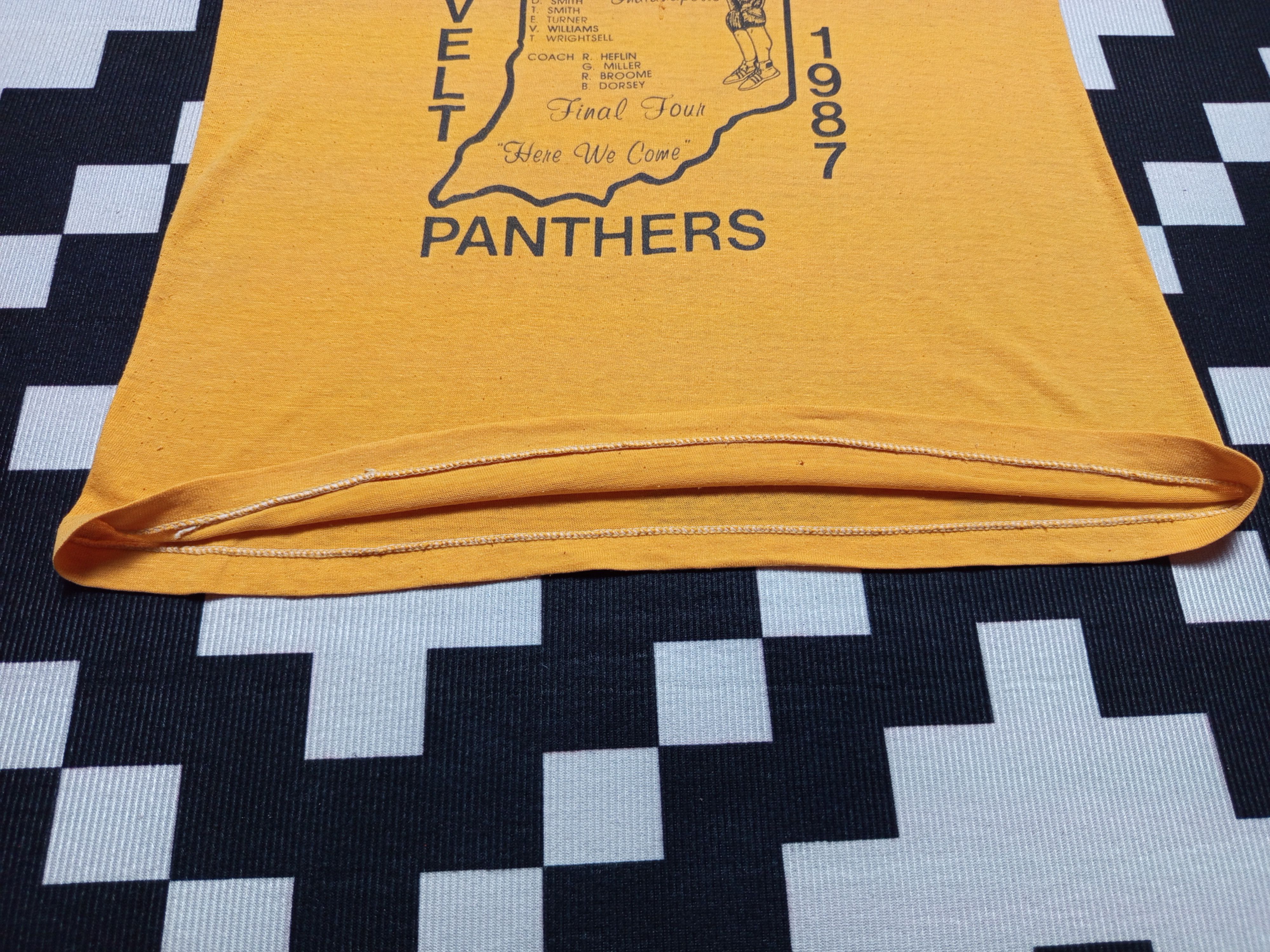If Six Was Nine × Vintage Vintage Roosevelt Panthers 80s T-shirt Size US XS / EU 42 / 0 - 7 Thumbnail