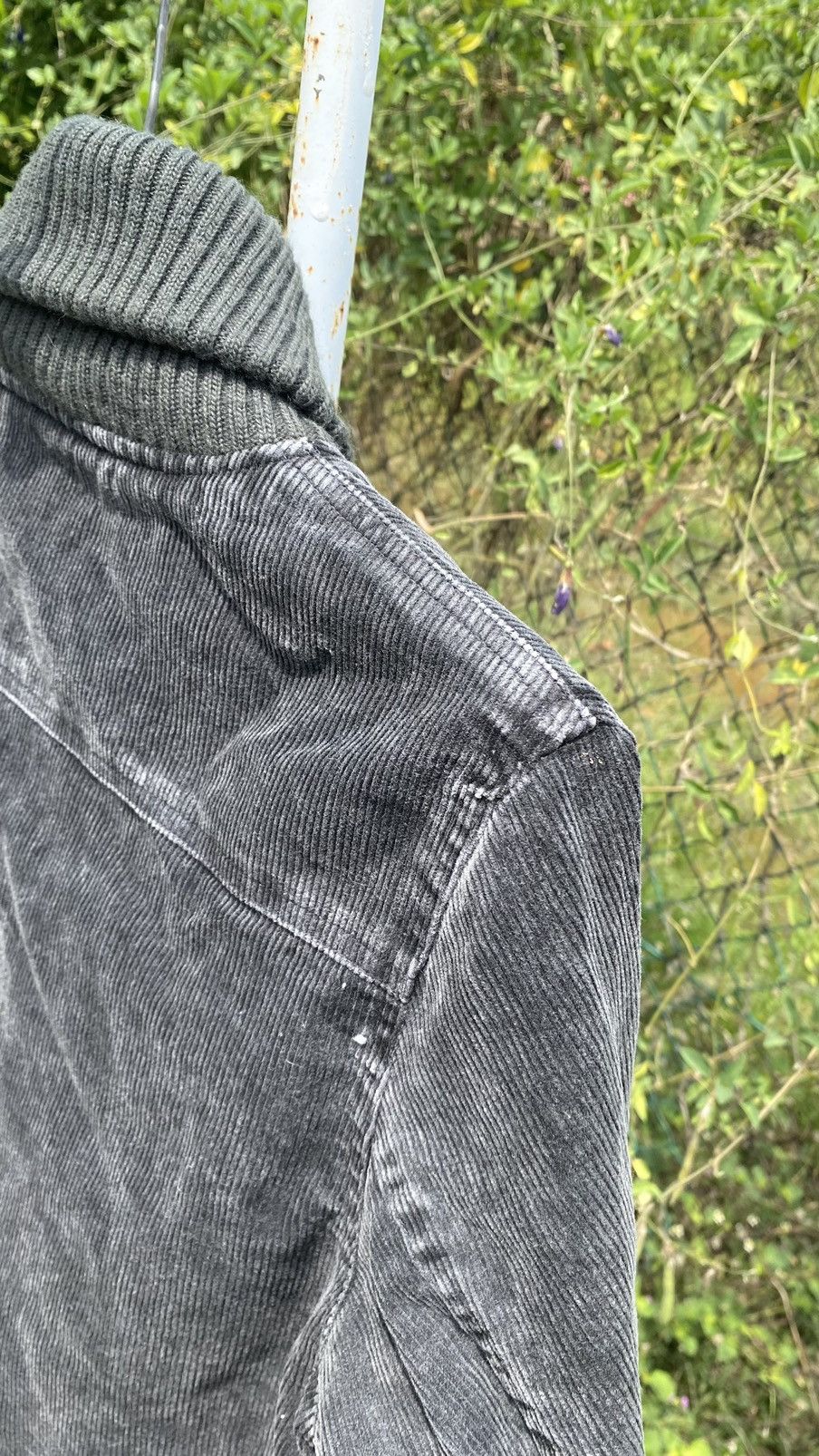 Vintage Black Dog Corduroy Pigment Dyeing Jacket Size US L / EU 52-54 / 3 - 12 Thumbnail