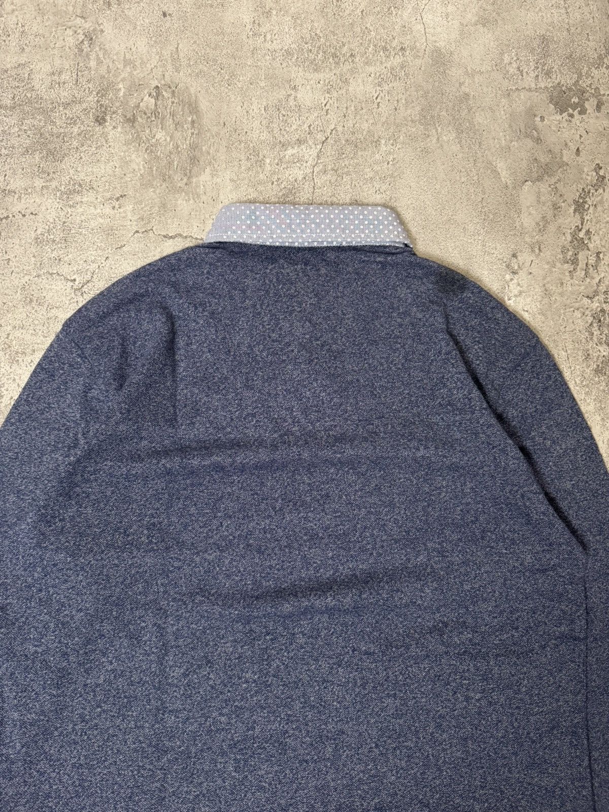 Japanese Brand CERINI BY PAT DOUBLE LAYER STRIPED LONGSLEEVE Size US M / EU 48-50 / 2 - 5 Thumbnail