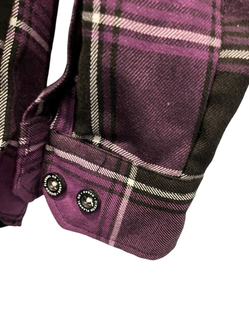 Dixxon Dixxon Flannel Regan Purple Plaid Exorcist Horror Shirt M Size US L / EU 52-54 / 3 - 3 Thumbnail