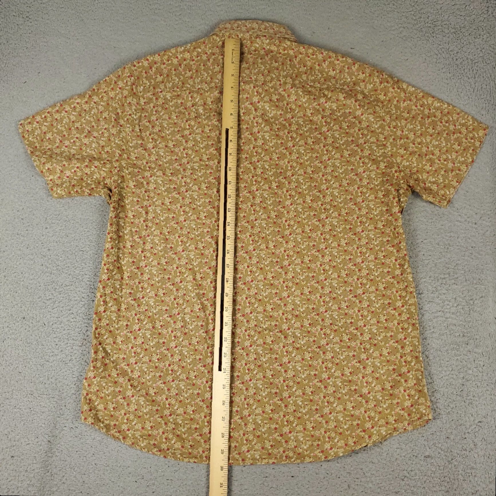 UNTUCKit **Untucked Shirt Mens Large Brown Floral Button-Up Casual** User: Untucked Shirt Mens Large Brown Floral Button-Up Casual Size US L / EU 52-54 / 3 - 3 Thumbnail