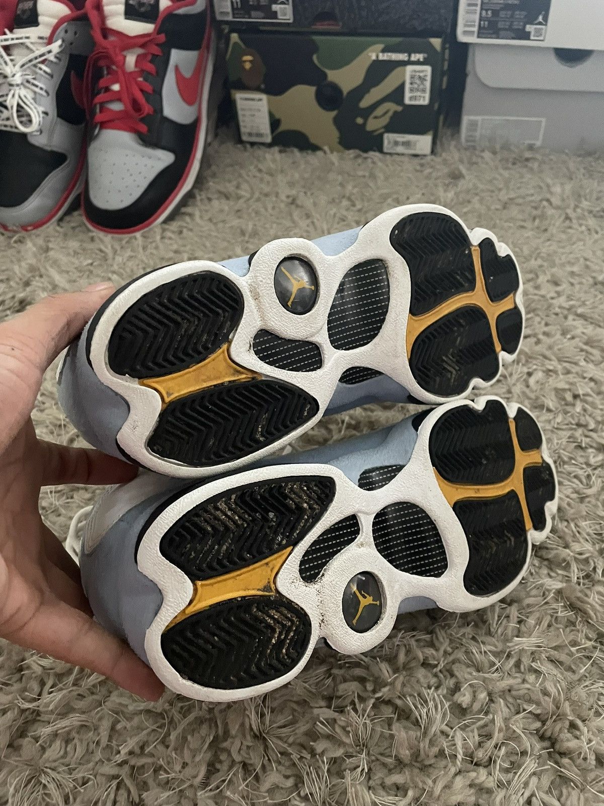 Jordan Brand Jordan 13 Blue Grey Size US 7 / EU 40 - 8 Thumbnail