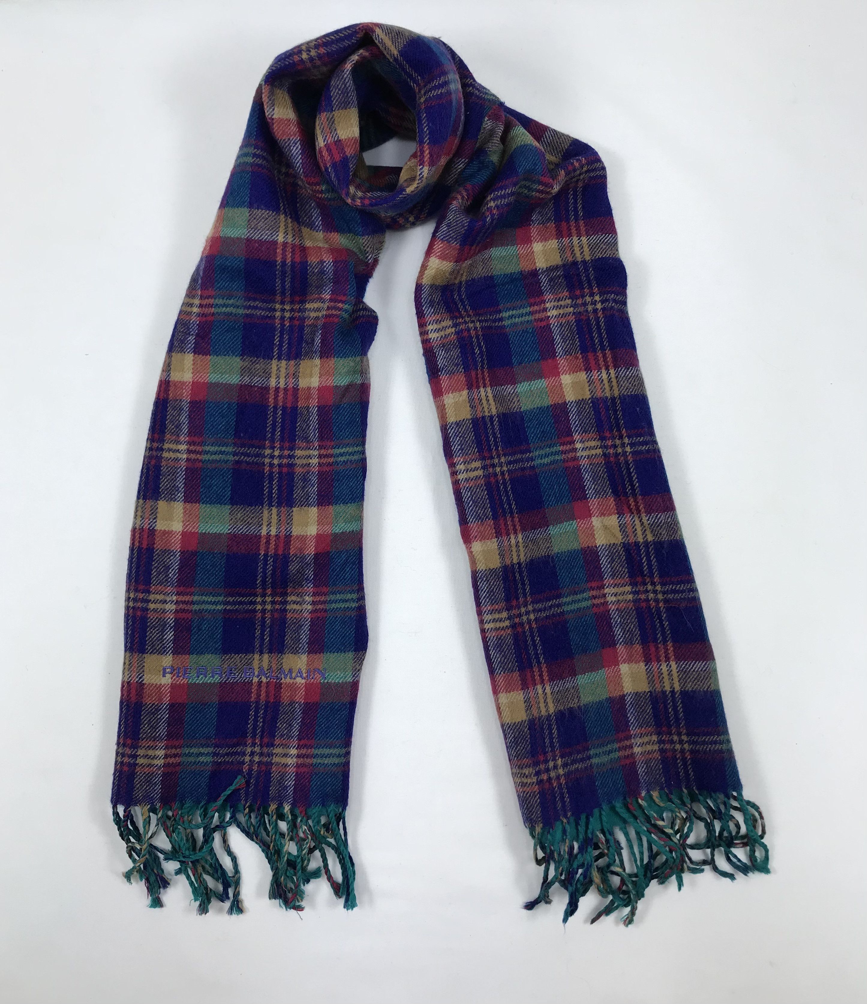 Pierre Balmain Pierre Balmain Luxury Scarf / Muffler / Wool Size ONE SIZE - 4 Thumbnail