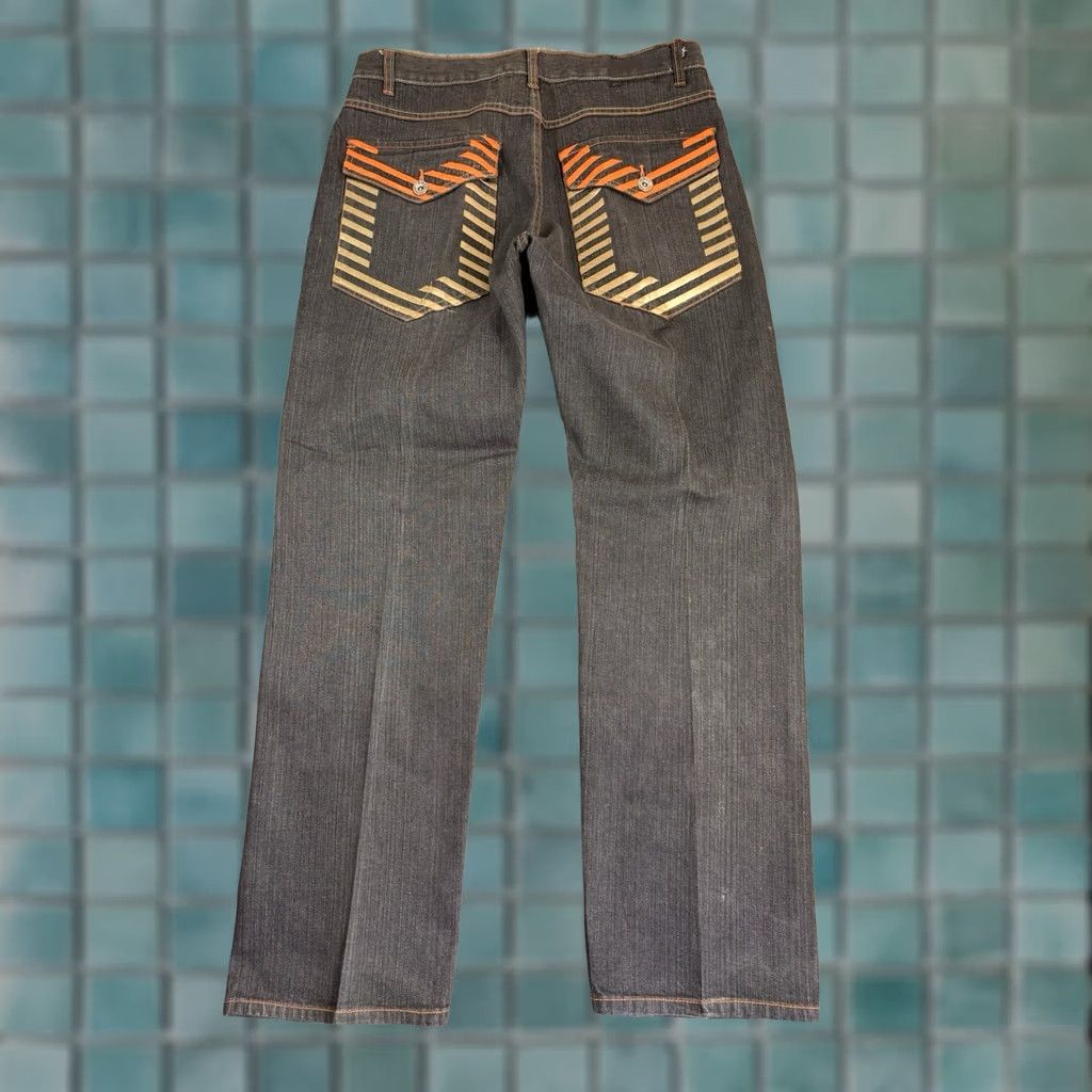 メンズ 2000s stussy corduroy wide denim pants