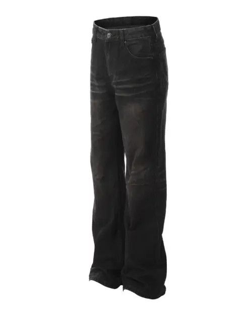 Japanese Brand American retro trend street washed distressed jeans Size US 32 / EU 48 - 2 Thumbnail