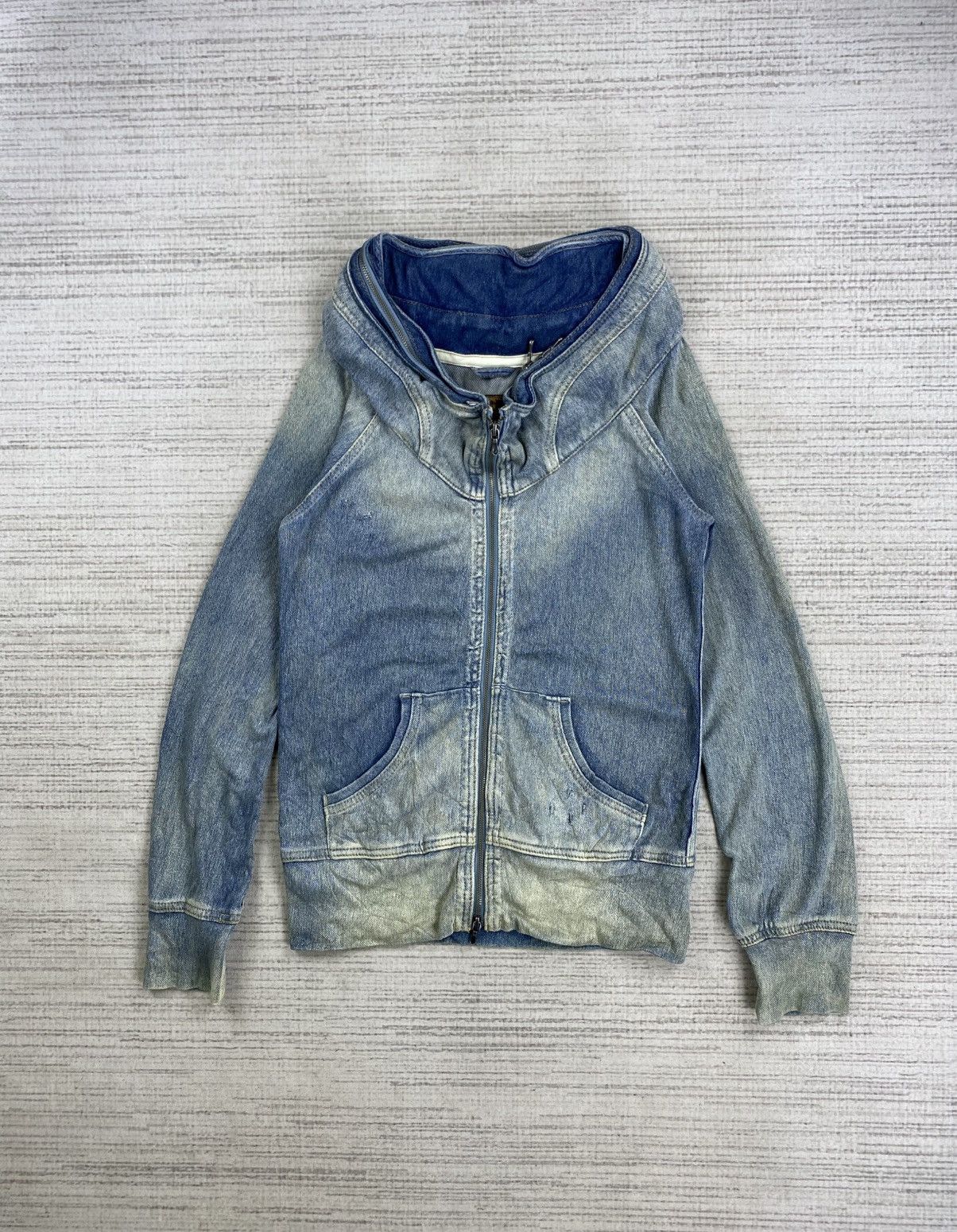 GOA Genuine Vintage Goa Denim Hooded Bono Jacket | Grailed