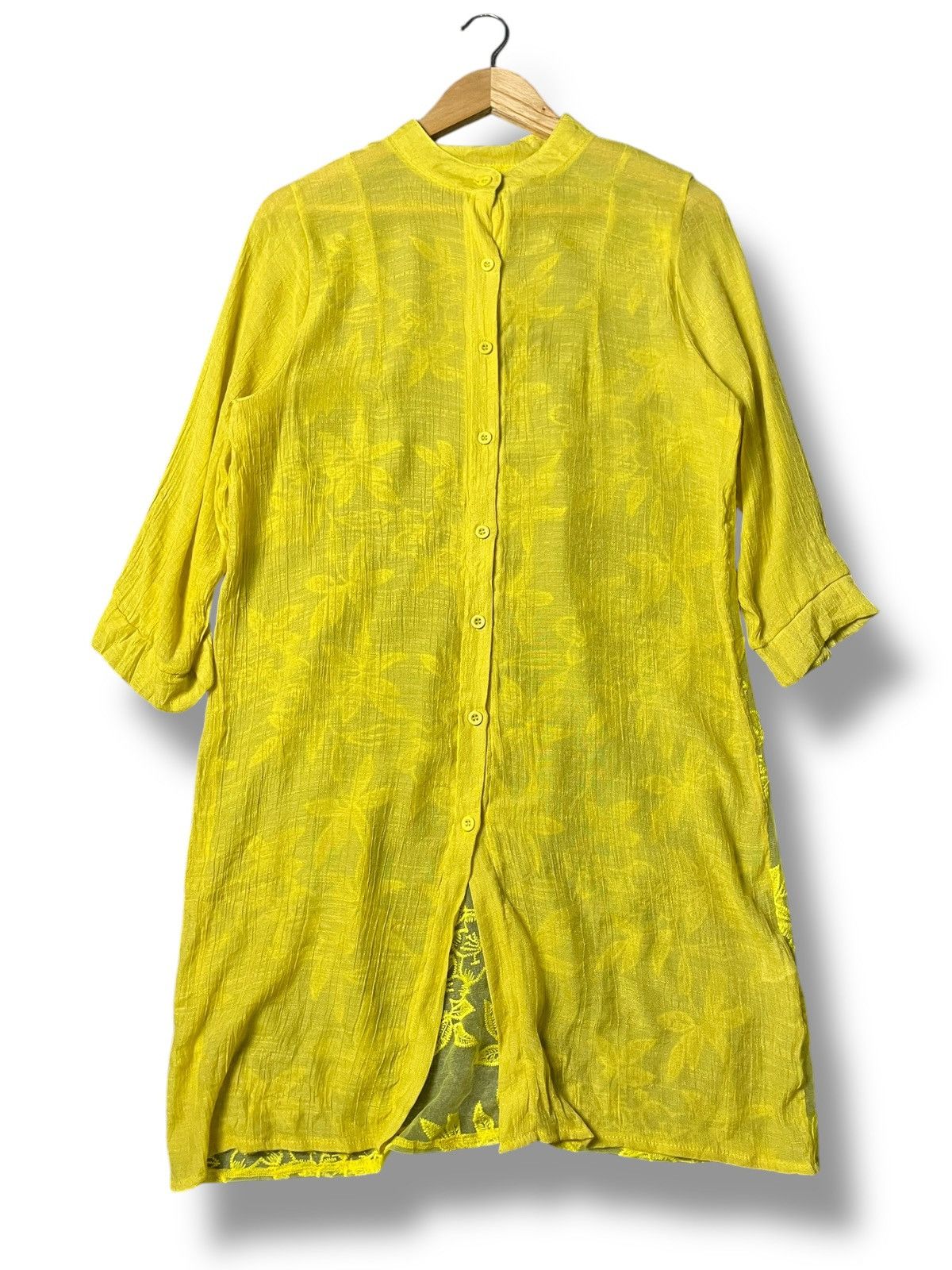 Japanese Brand × Vintage GRAND PARIS Fashion Lace Button Ups Shirt (96) Size XS / US 0-2 / IT 36-38 - 1 Thumbnail