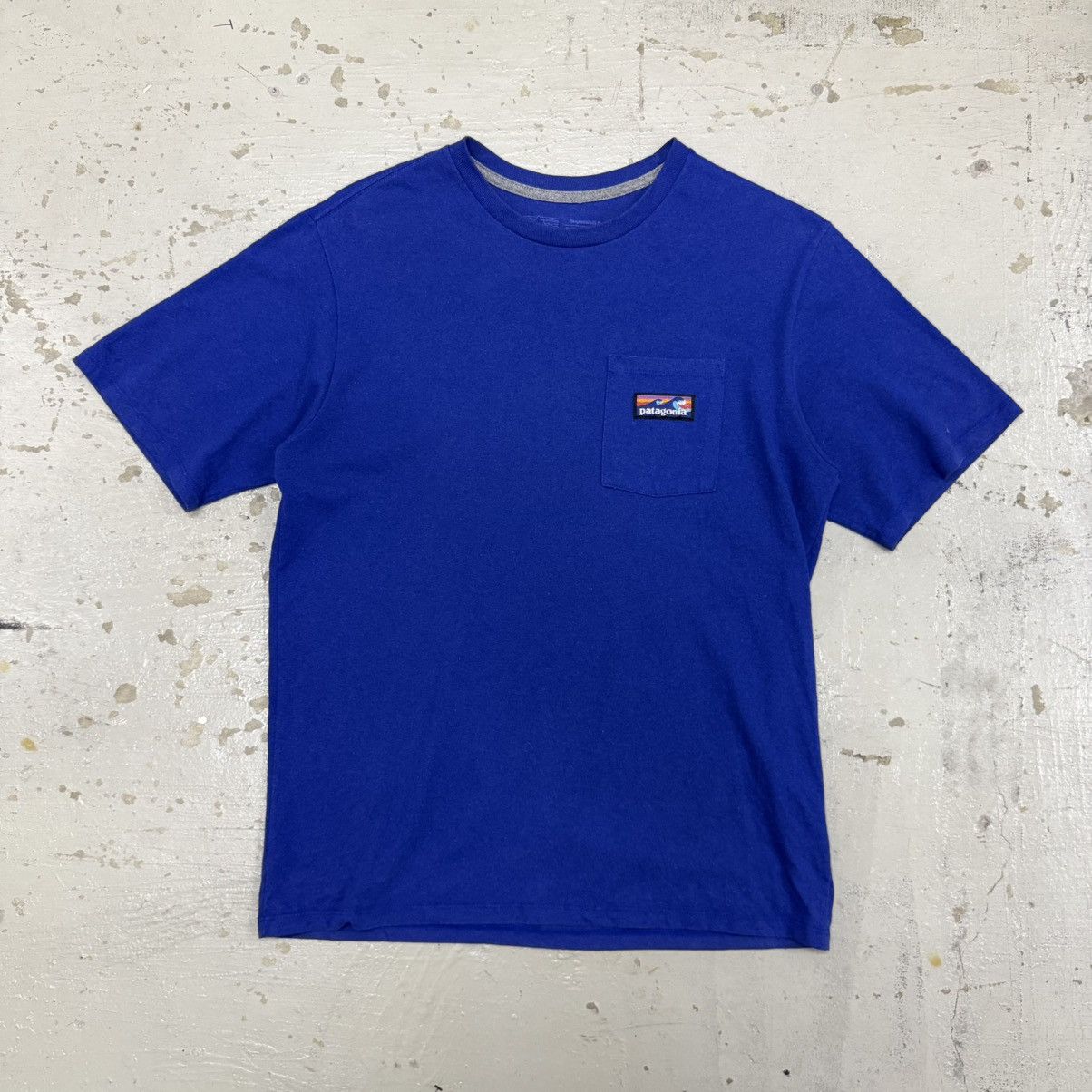 Patagonia 💥Patagonia Responsible-tee Single Pocket Patch Logo Organic Size US M / EU 48-50 / 2 - 1 Thumbnail