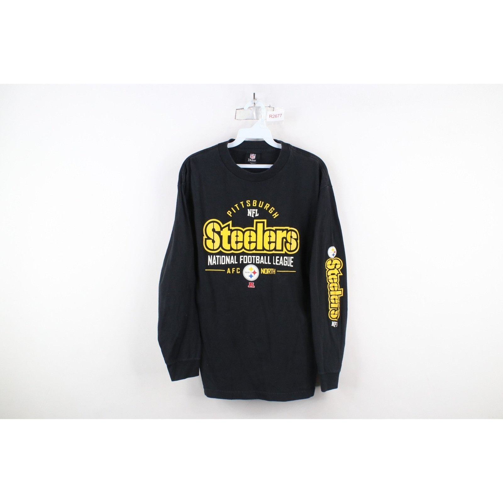 Vintage Vintage Pittsburgh Steelers Football Long Sleeve T-Shirt Size US M / EU 48-50 / 2 - 1 Thumbnail