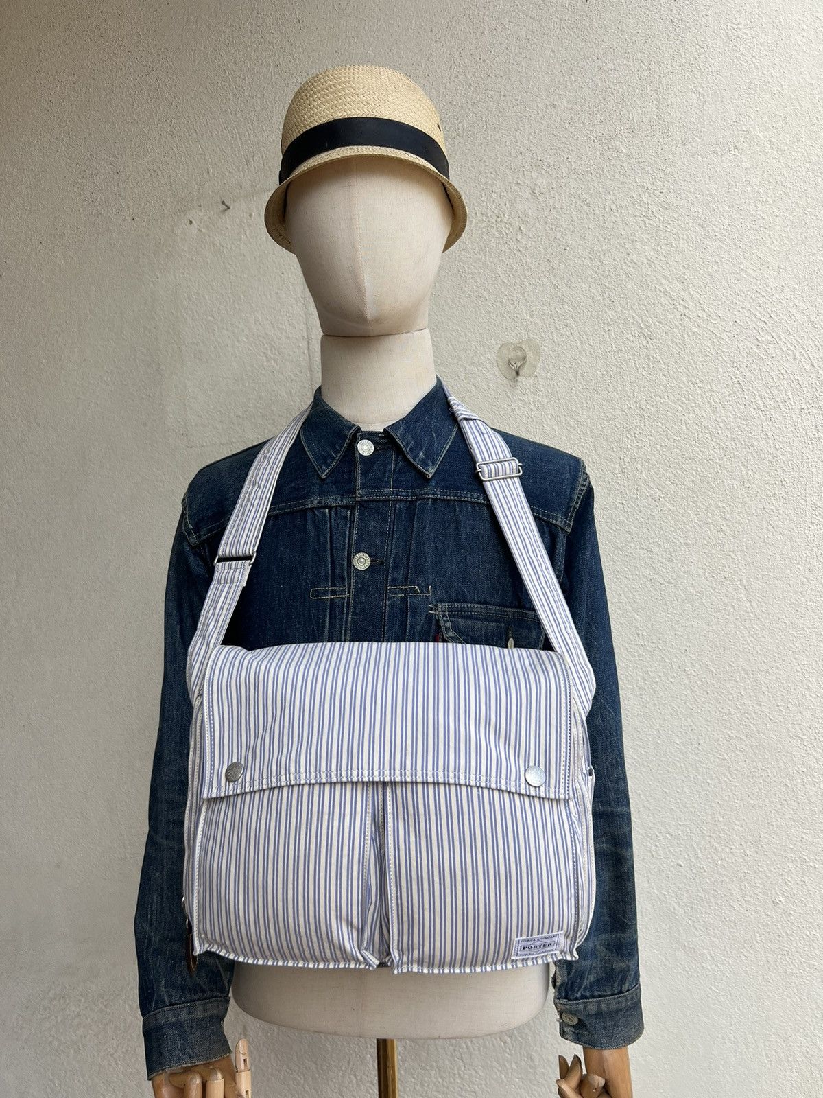 Porter Porter Yoshida The 70th Anniversary Striped Messager Bag Size ONE SIZE - 4 Thumbnail
