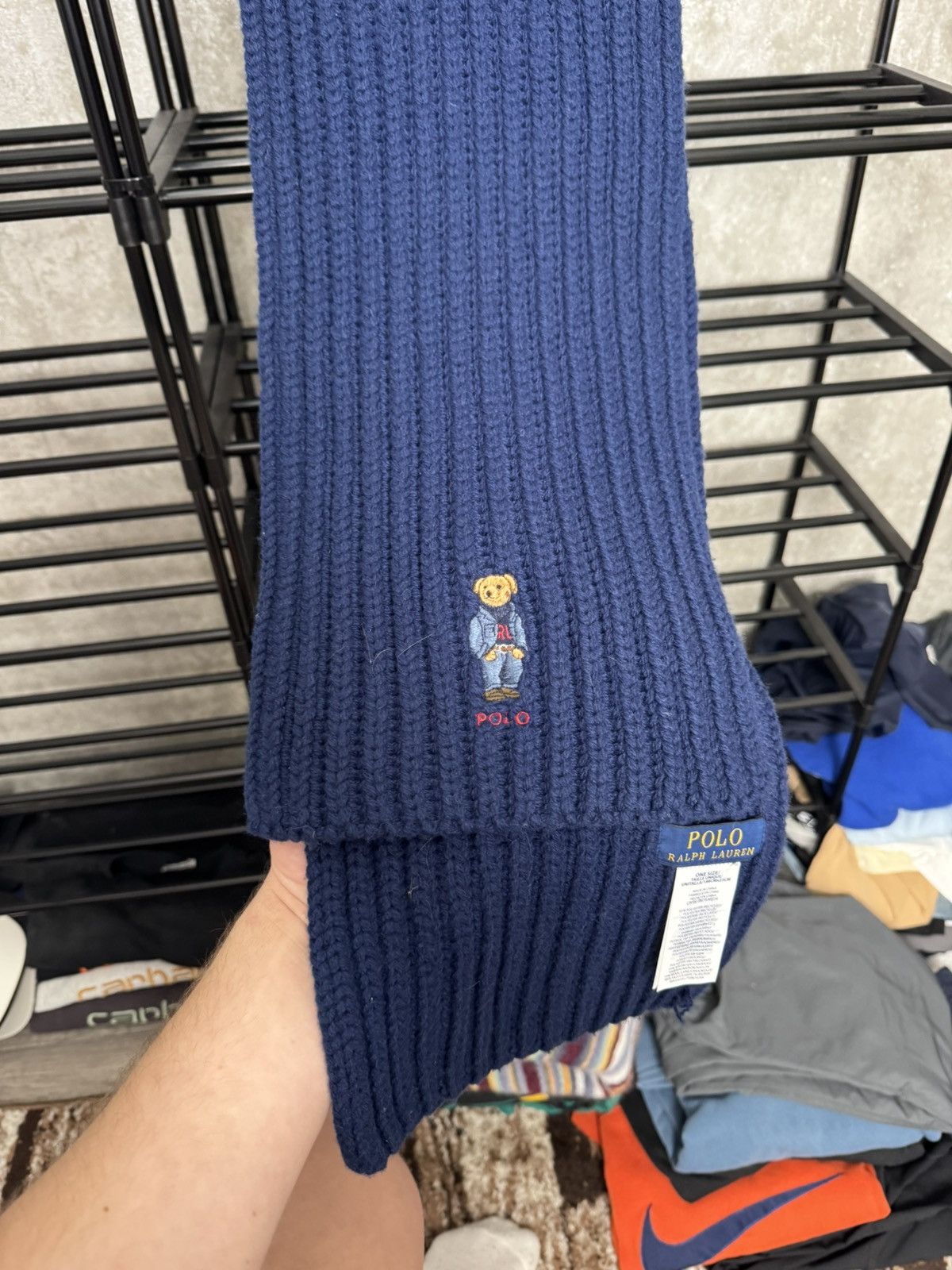 Polo Ralph Lauren Scarf Polo Ralph Lauren Bear Size ONE SIZE - 2 Thumbnail