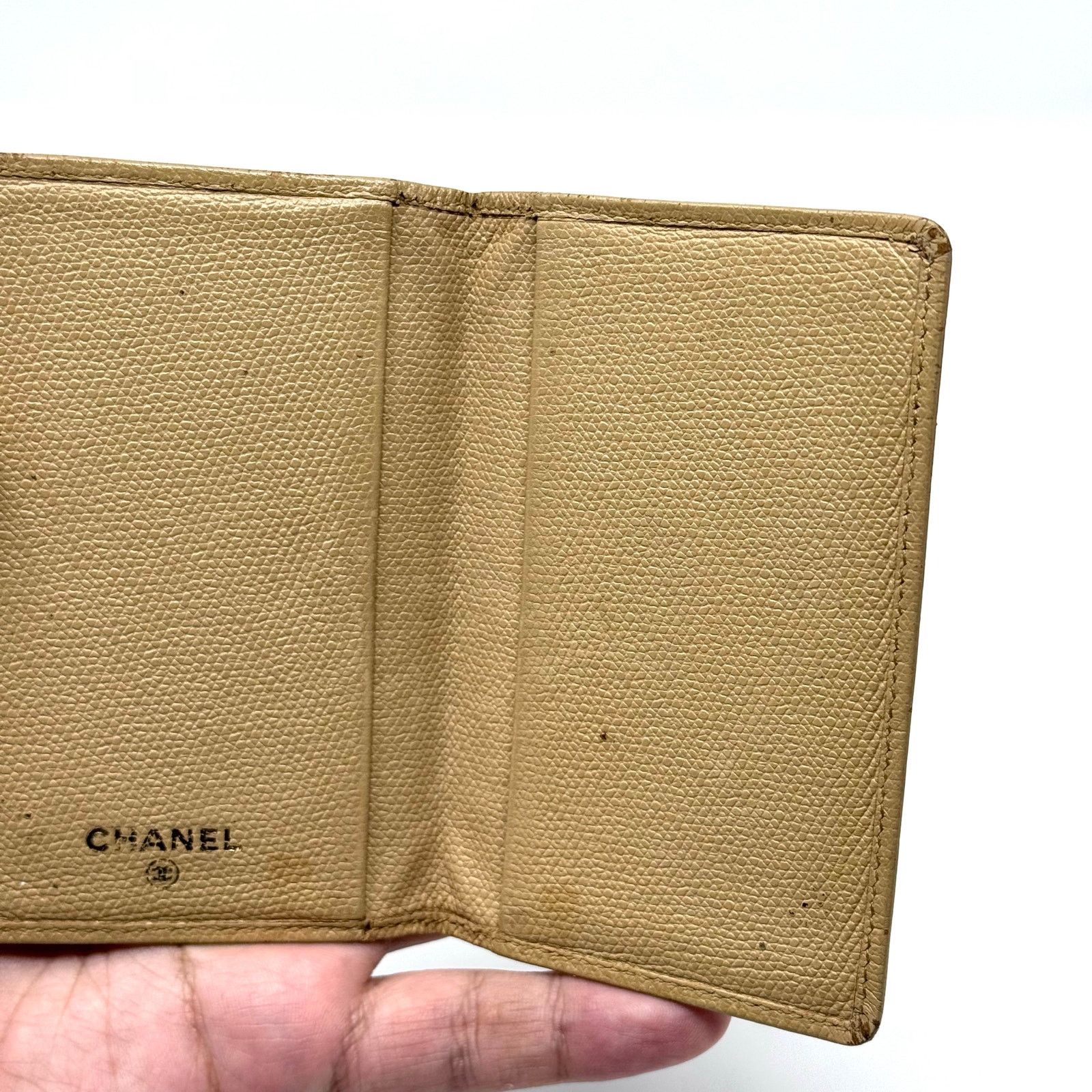 Chanel Chanel Beige Bifold Wallet Size ONE SIZE - 14 Thumbnail