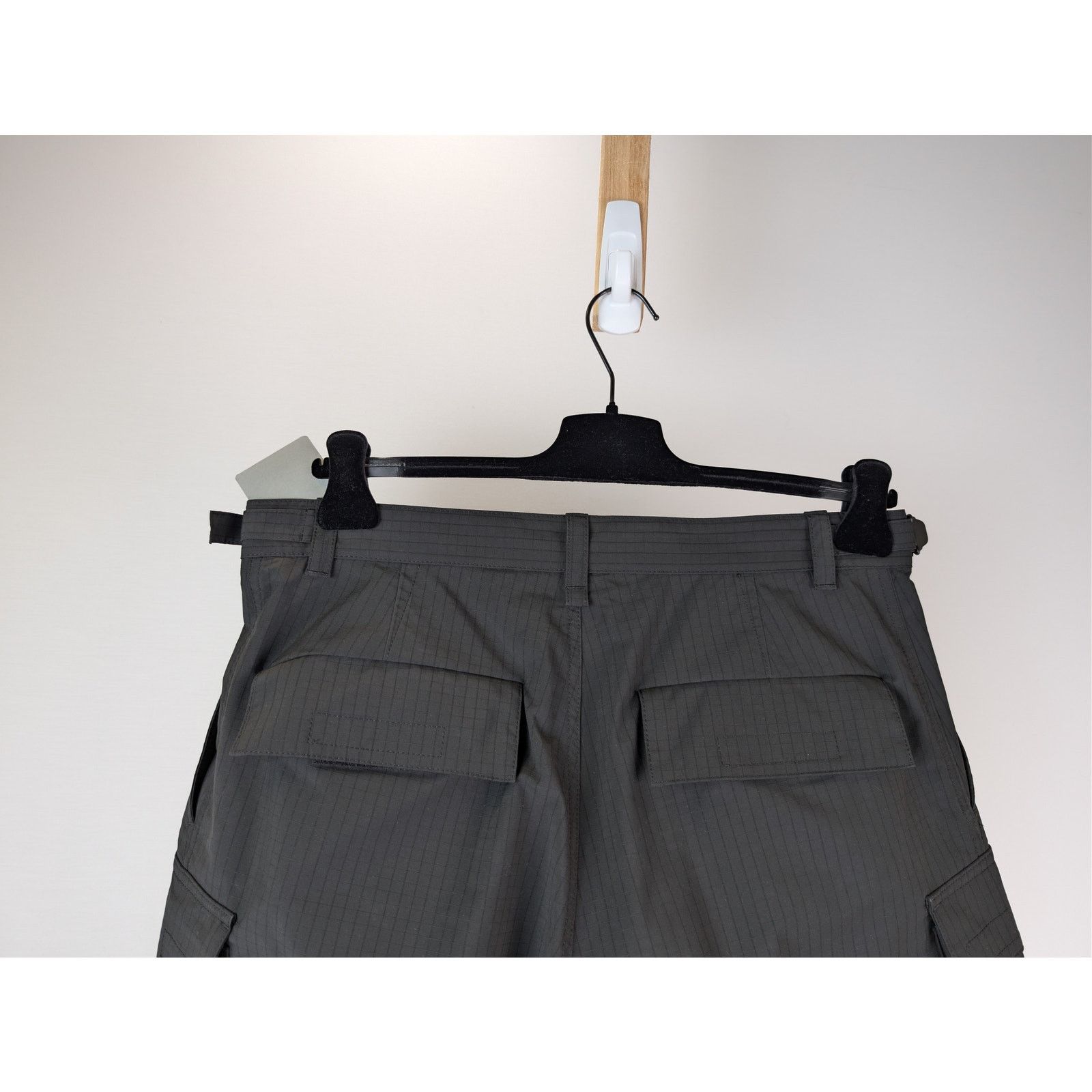 Balenciaga o1rshd1 Unity Sports Icon Light Cargo Pants in Black Size US 32 / EU 48 - 14 Thumbnail