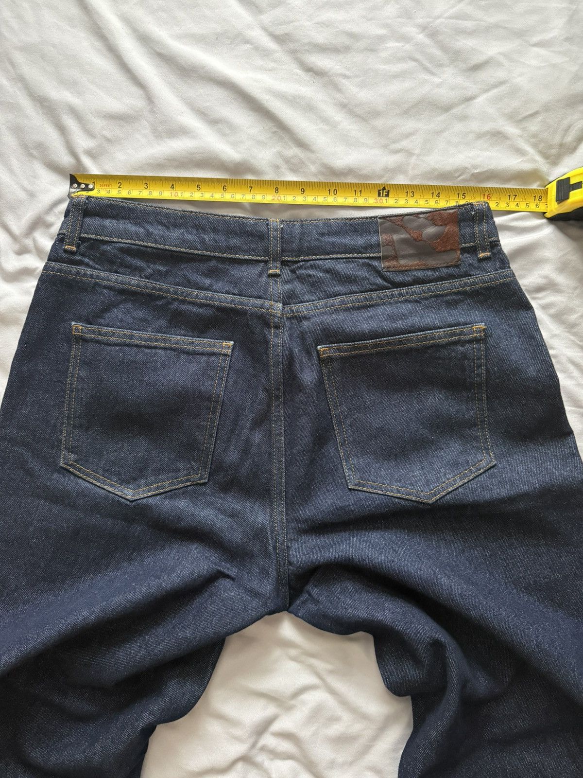 Pearled Ivory Pearled Ivory 1211 ‘Raw Indigo’ Denim Size US 32 / EU 48 - 5 Thumbnail