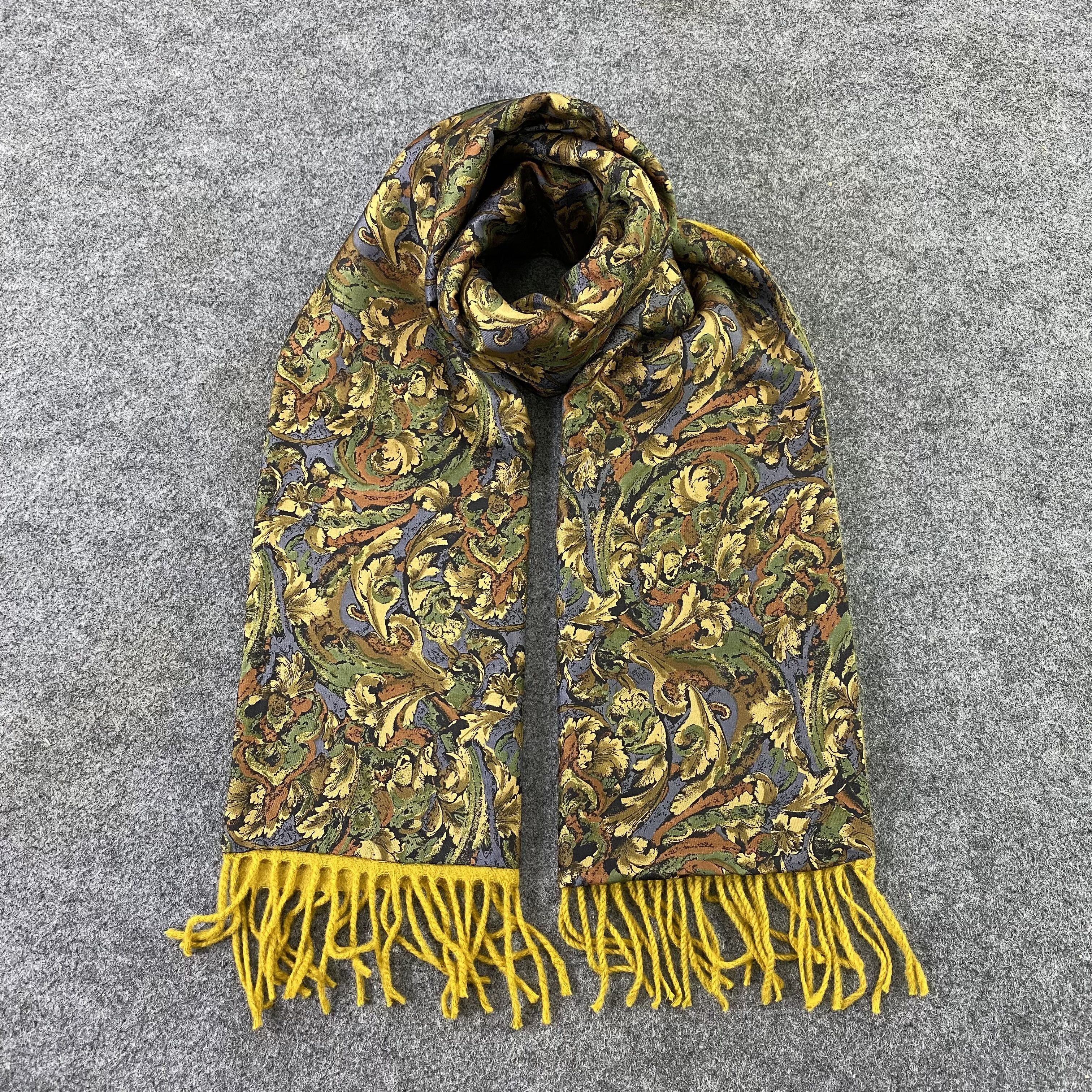 Pierre Balmain Pierre Balmain Silk Scarf / Muffler / Neckwear-K012 Size ONE SIZE - 1 Thumbnail