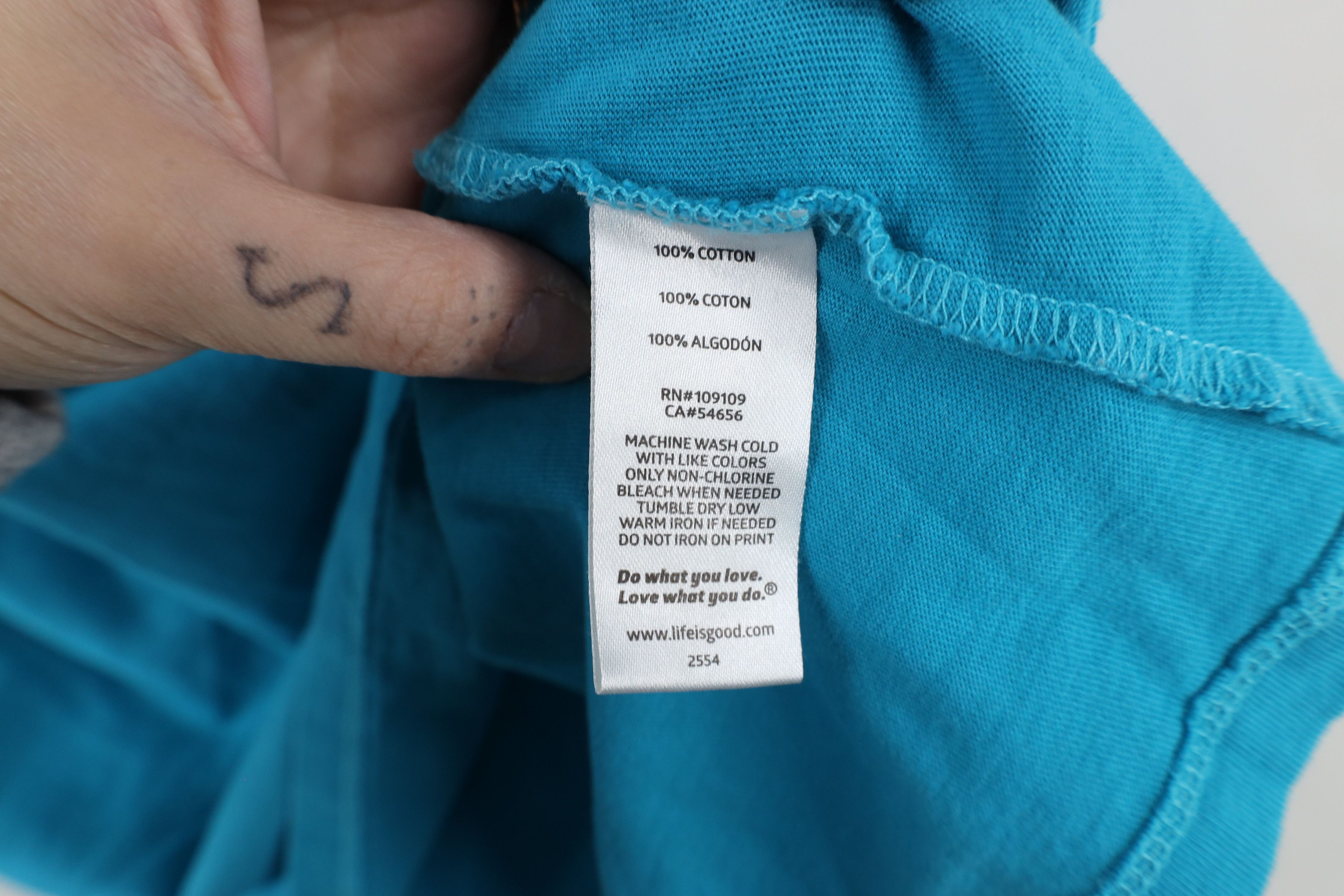 Life is Good × Vintage Life Is Good You Are My Sunshine V-Neck T-Shirt Crusher Size L / US 10 / IT 46 - 6 Thumbnail