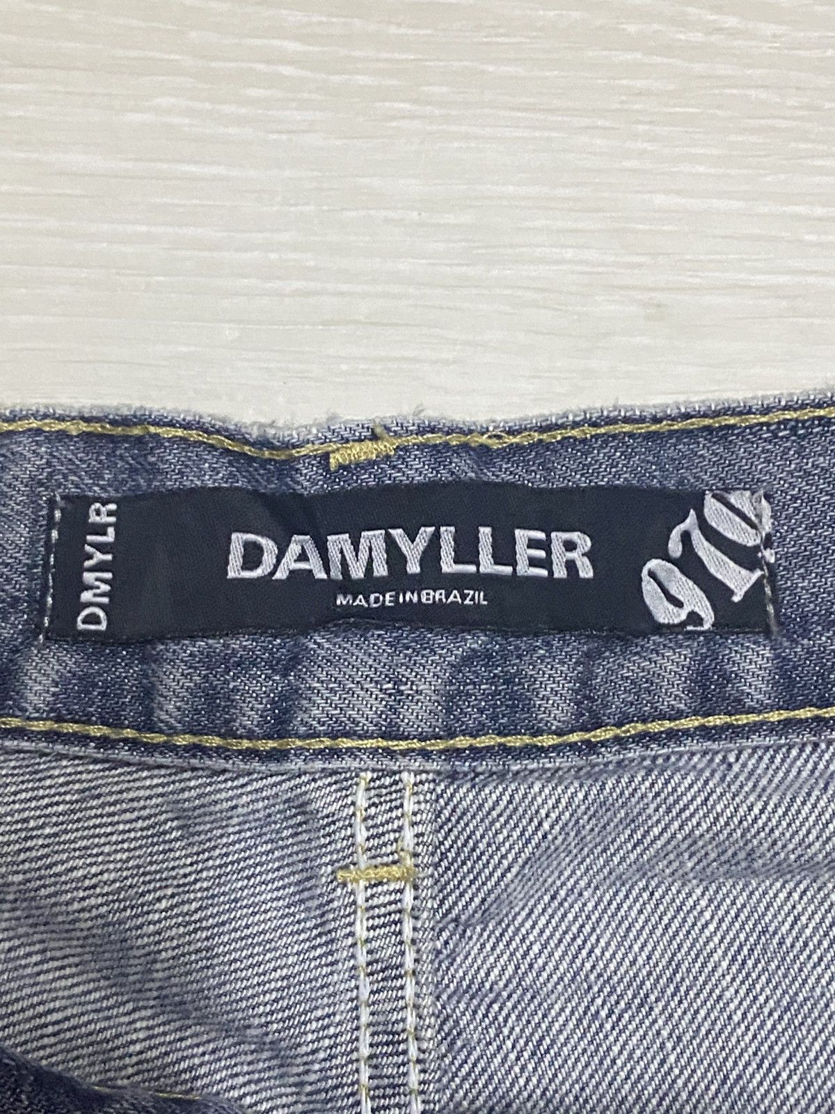 Vintage Vintage Damyller 1979 Brazil Faded Wash Loose Jeans Size US 30 / EU 46 - 10 Thumbnail