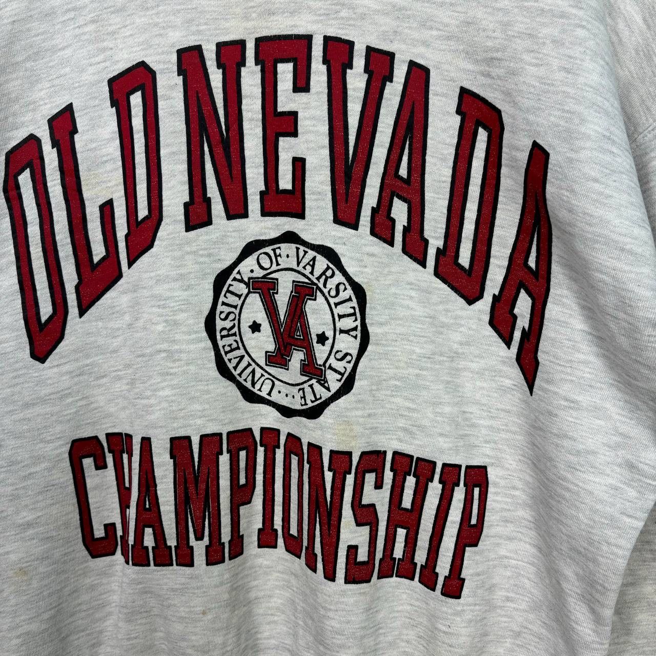 Vintage Thrashed 90s Nevada University Distressed Sweatshirt ERD Size US L / EU 52-54 / 3 - 4 Thumbnail