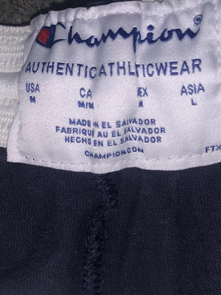 Champion Vintage 2000s Navy Champion Shorts Size US 30 / EU 46 - 3 Thumbnail