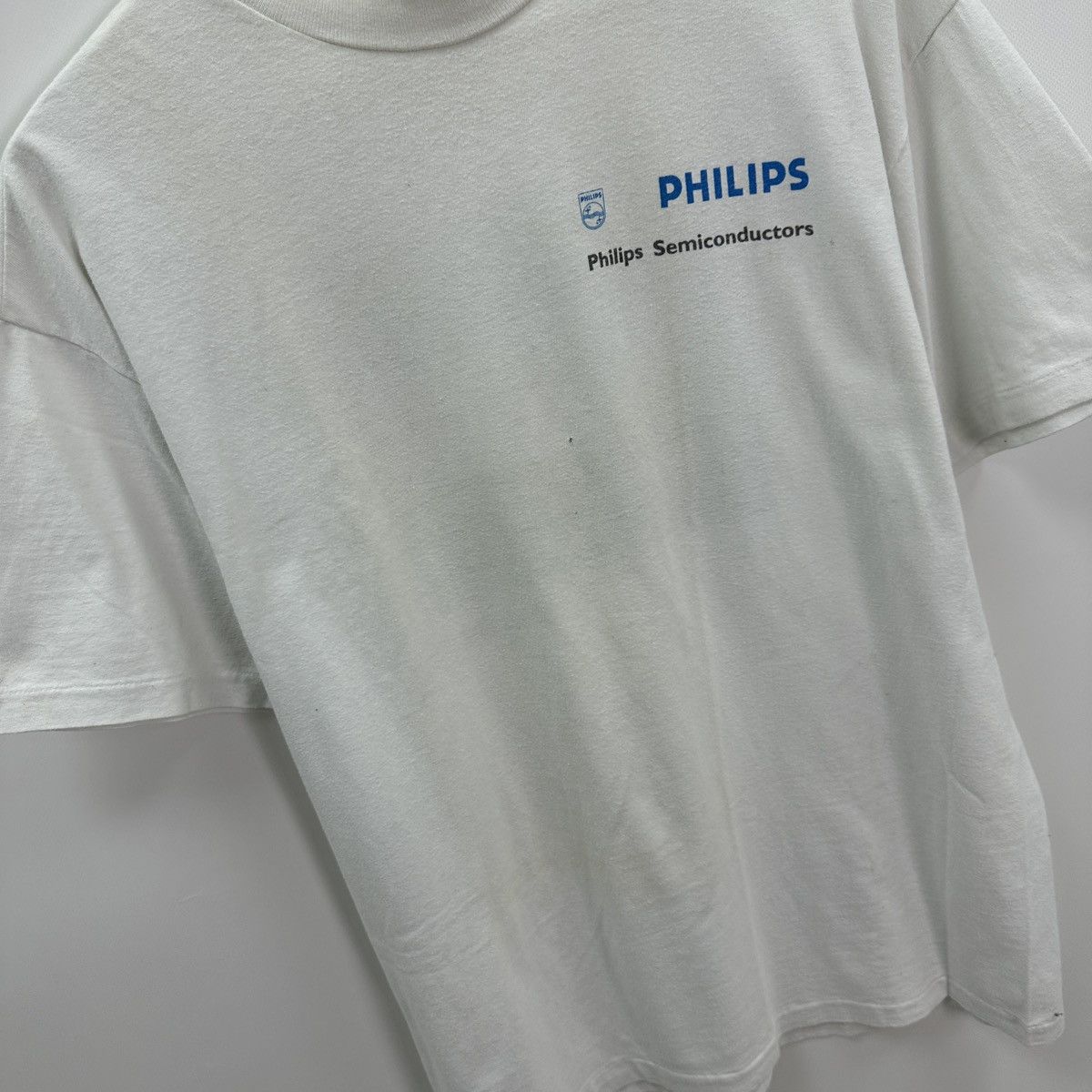 Microsoft Vintage 90s Philips Phone Promo tee Wireless rare y2k hype Size US L / EU 52-54 / 3 - 9 Thumbnail