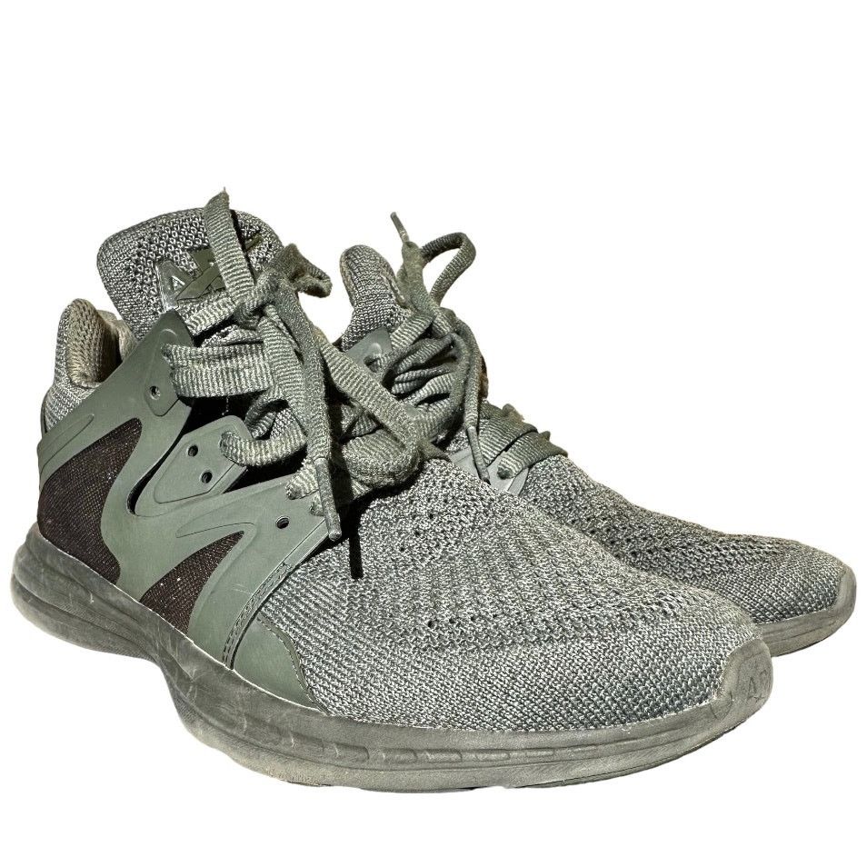 Other APL Techloom Ascend Mid Sneakers Lace Cross Training Green 9 Size US 9 / IT 39 - 2 Thumbnail
