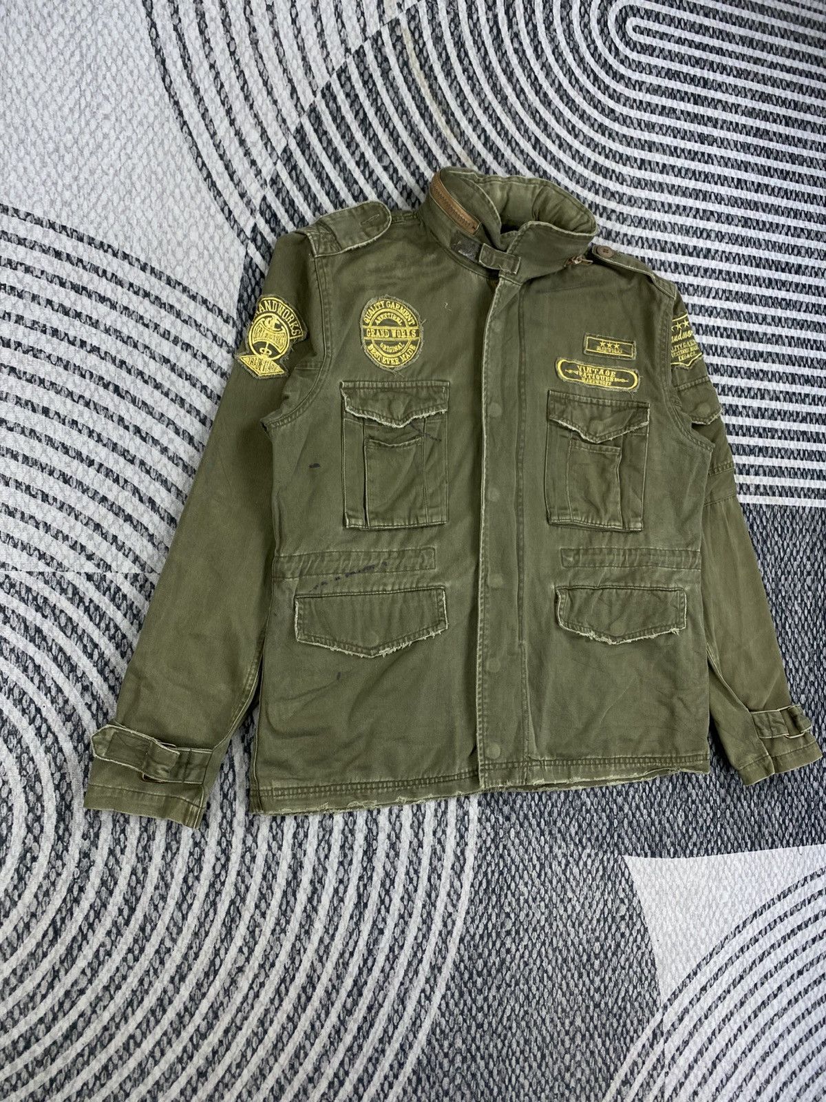 Japanese Brand Vtg Patigues M-65 Military Field Patches Jacket Size US M / EU 48-50 / 2 - 3 Thumbnail