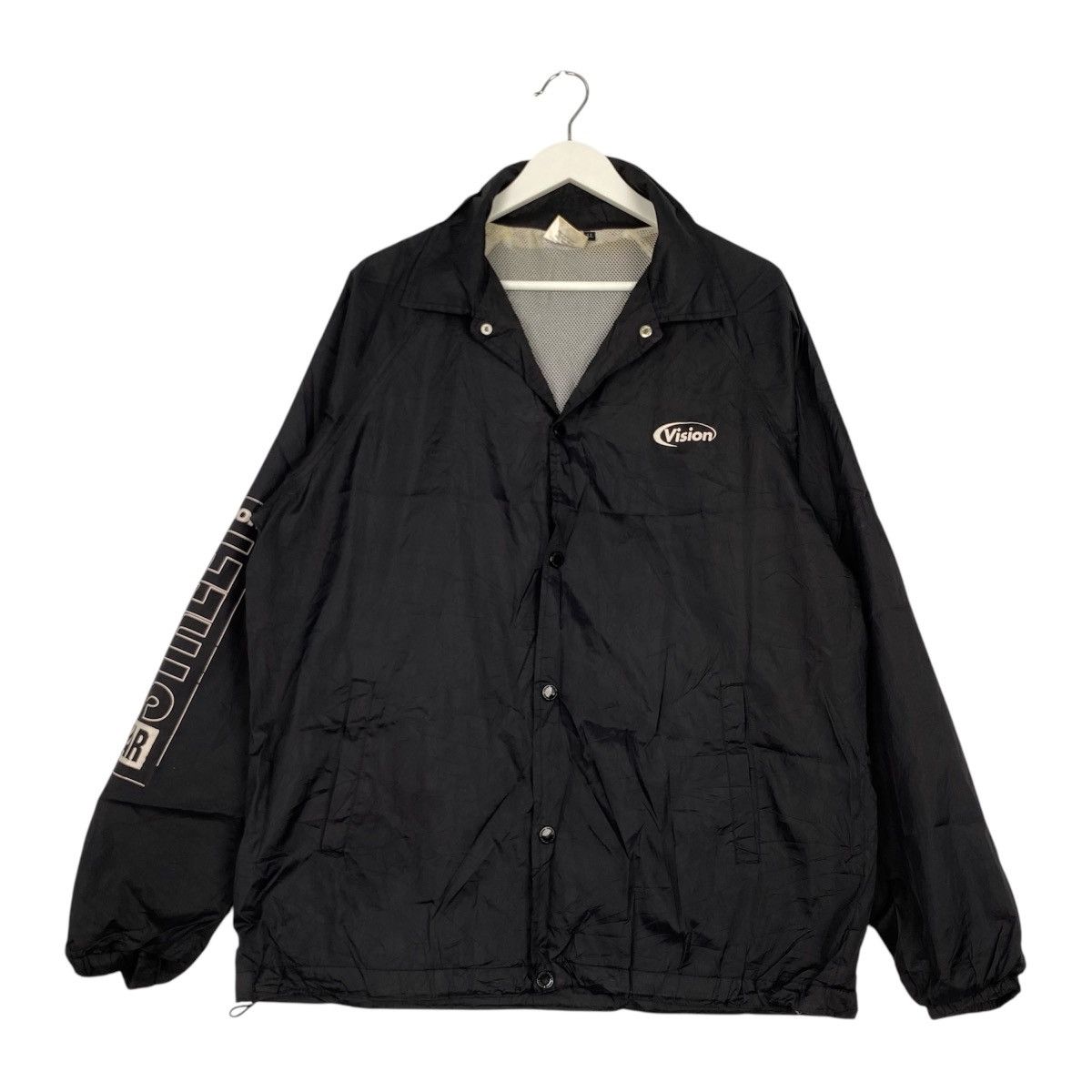Designer × Vintage Vintage Lightjacket Vision Street Wear black Size US XL / EU 56 / 4 - 1 Thumbnail