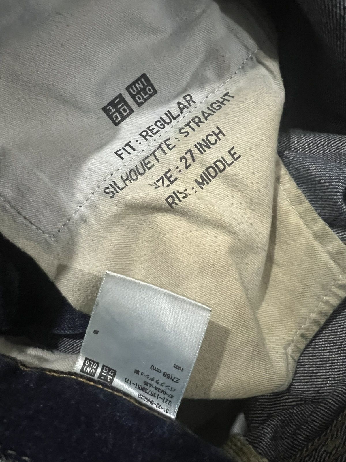 Oni Vintage Uniqlo 🇯🇵 Mud Wash Selvedge Denim Jeans Regular Cut Size US 28 / EU 44 - 8 Thumbnail