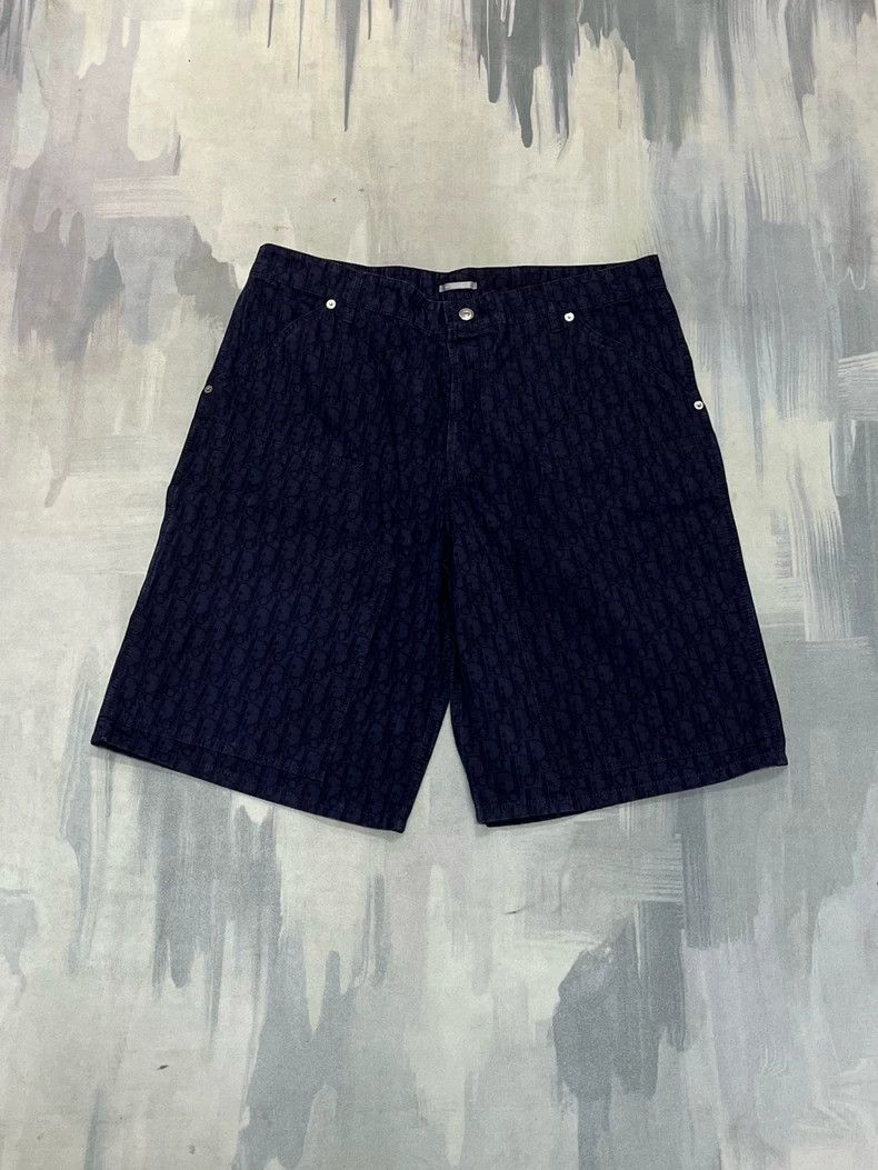 Dior Dior 24fw classic old-fashioned full-print shorts Size US 34 / EU 50 - 1 Thumbnail