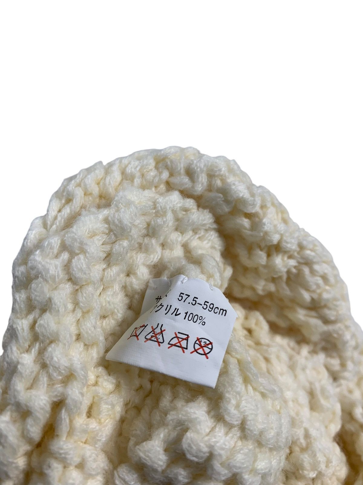 Kapital Crcohet knitted beanie hats rare Size ONE SIZE - 4 Thumbnail