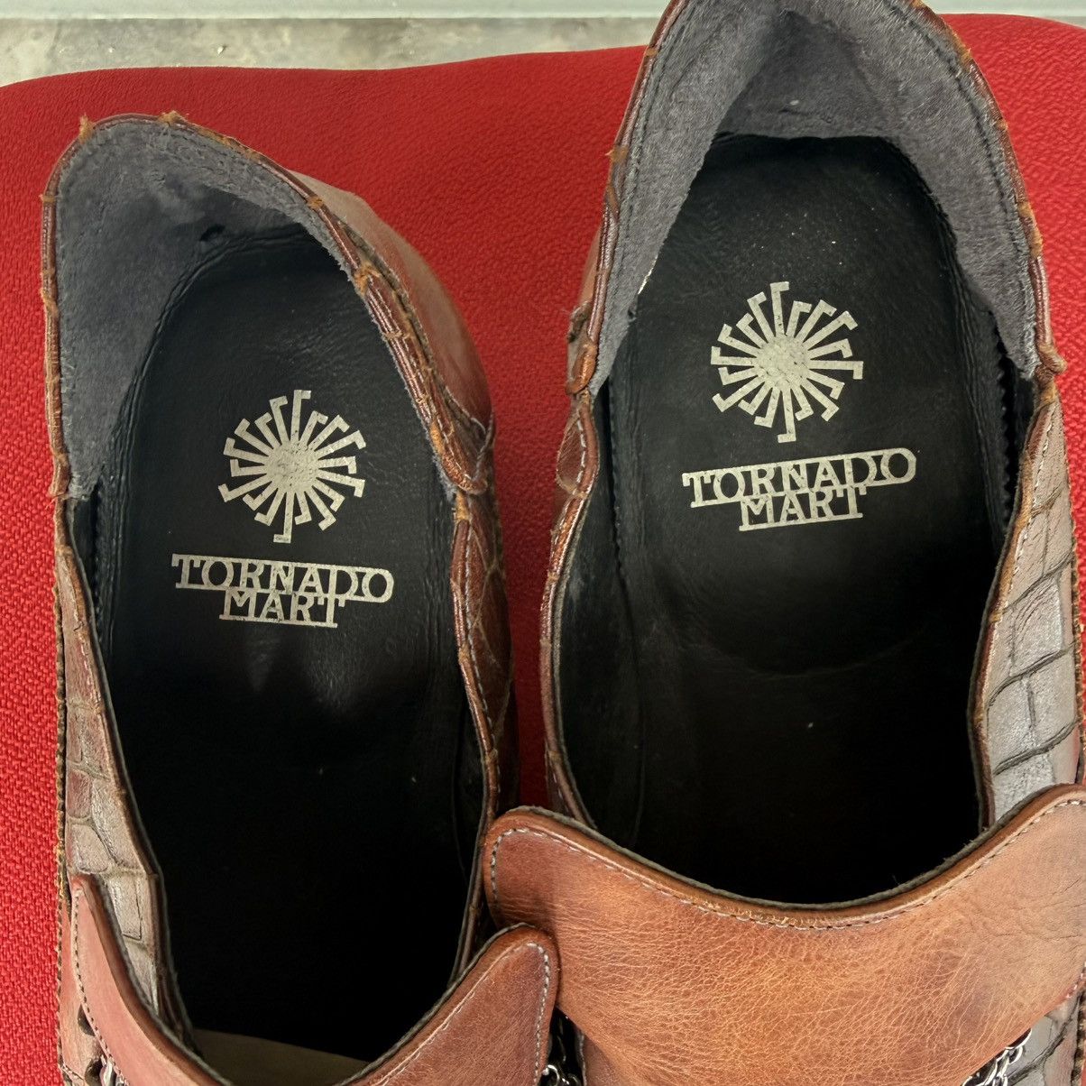 Tornado Mart Vintage Tornado Mart Leather Bondage Boots Size US 7.5 / EU 40-41 - 8 Thumbnail
