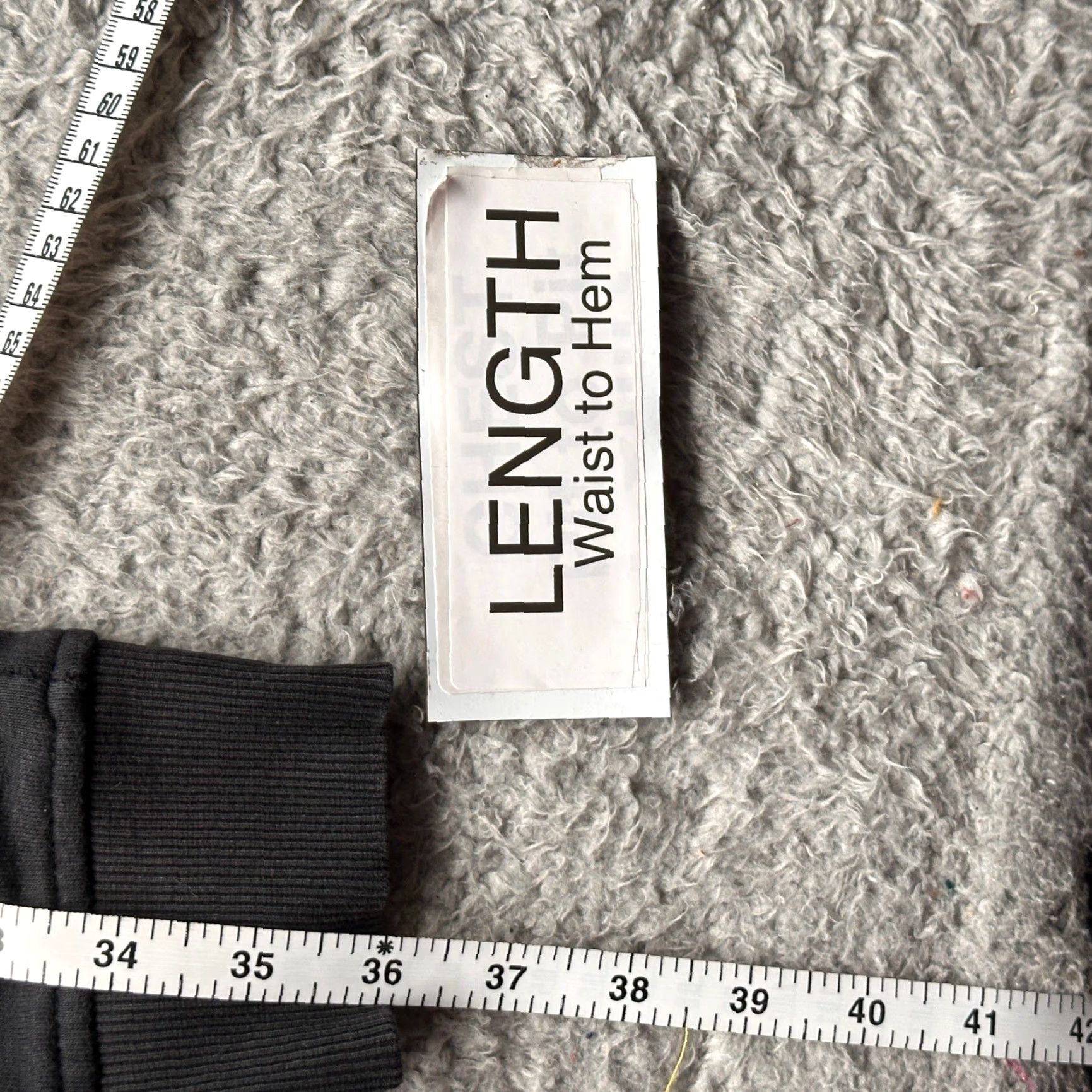 Gymshark Gymshark Drawstring Logo Jogger Sweatpants Mens Small Black Size US 29 - 4 Thumbnail