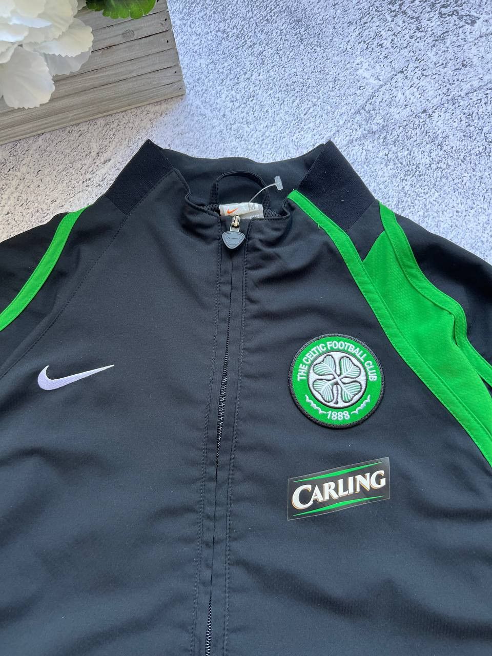 Nike 2007/2008 CELTIC NIKE TRACK JACKET Y2K FOOTBALL Size US M / EU 48-50 / 2 - 11 Thumbnail