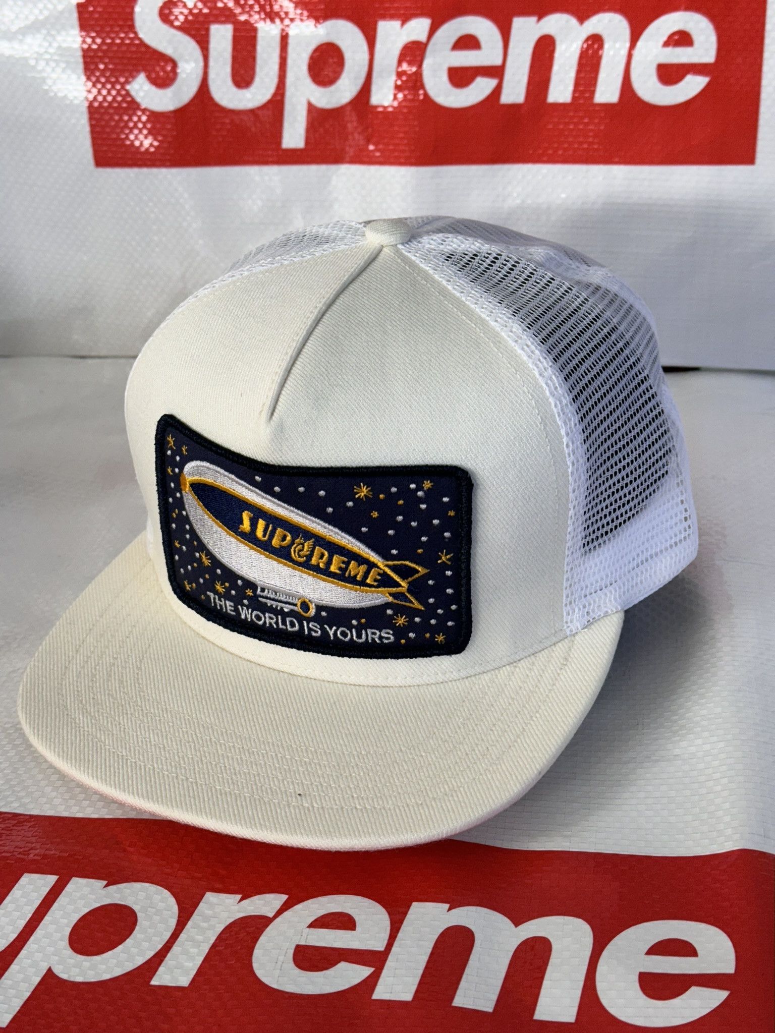 Supreme Terry Mesh Back 5-Panel 白 24ss Buy Supreme Terry Mesh Back 5-Panel 'White' - SS24H53 WHITE