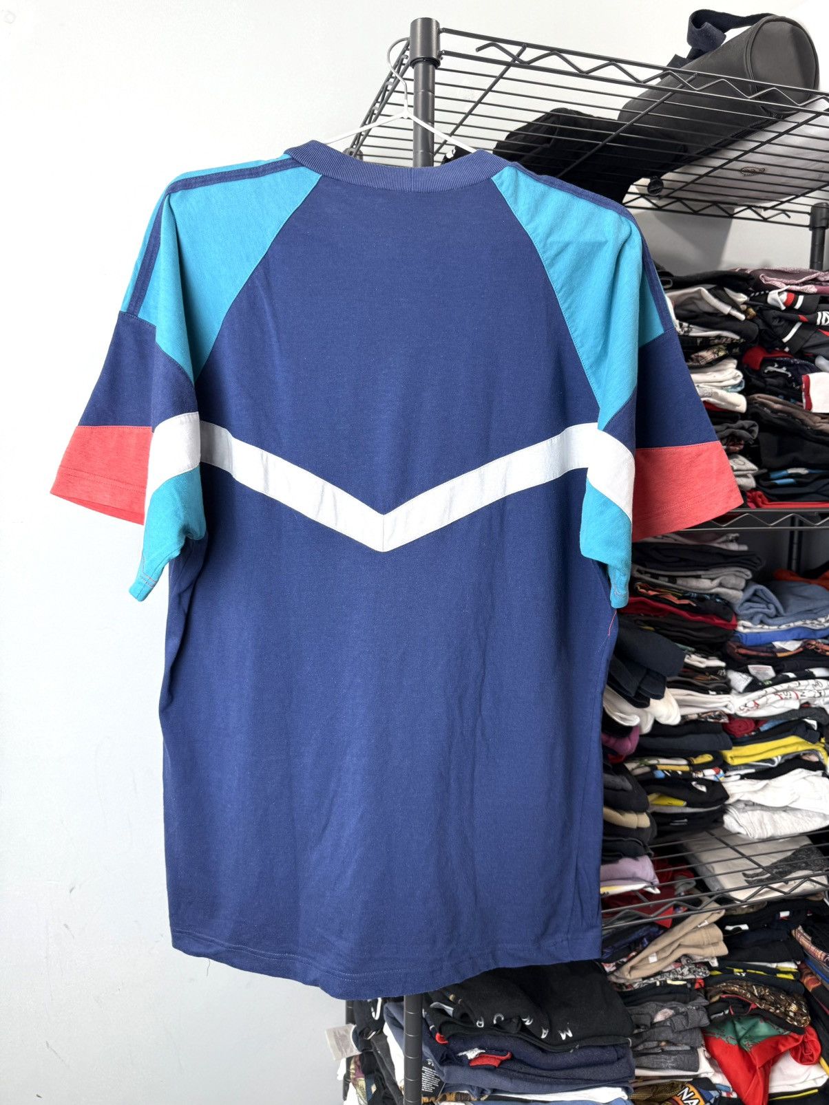 Adidas 80-90’s RARE! Vintage Adidas T Shirt Patch Work Size US L / EU 52-54 / 3 - 2 Thumbnail