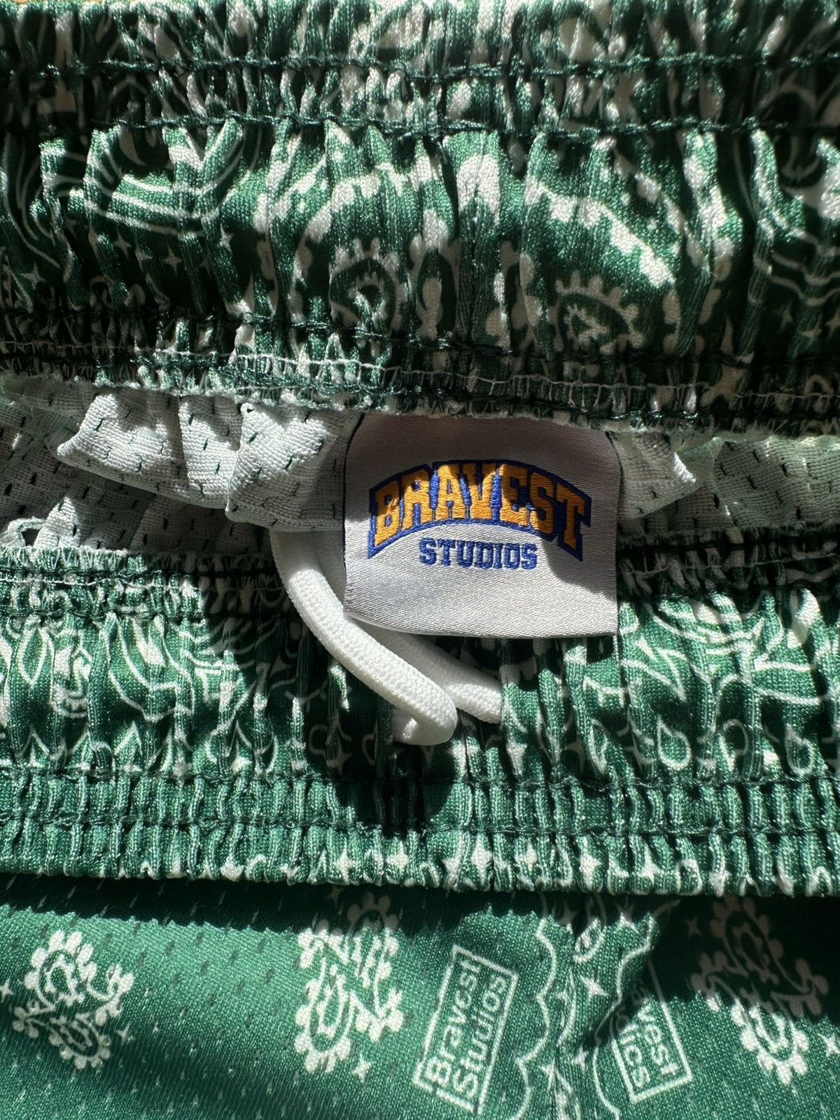 Bravest Studios Bravest Studios Shorts Bandana Paisley Short Green Size US 32 / EU 48 - 3 Thumbnail