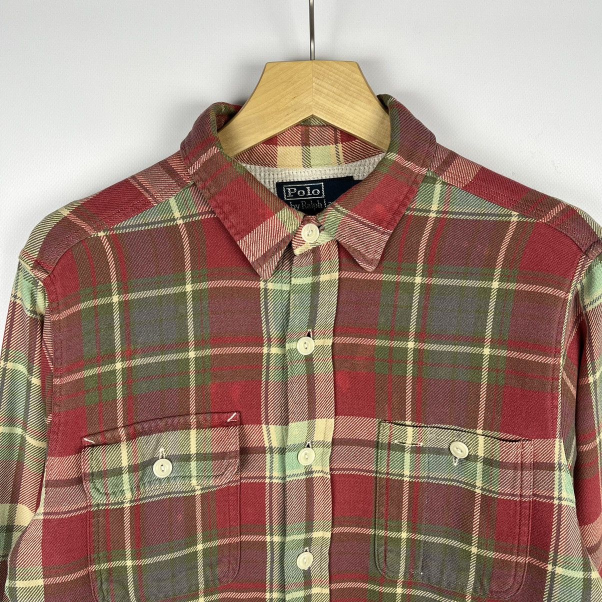 Polo Ralph Lauren Vintage Polo Ralph Lauren heavy overshirt shirt 90’s Size US S / EU 44-46 / 1 - 2 Thumbnail