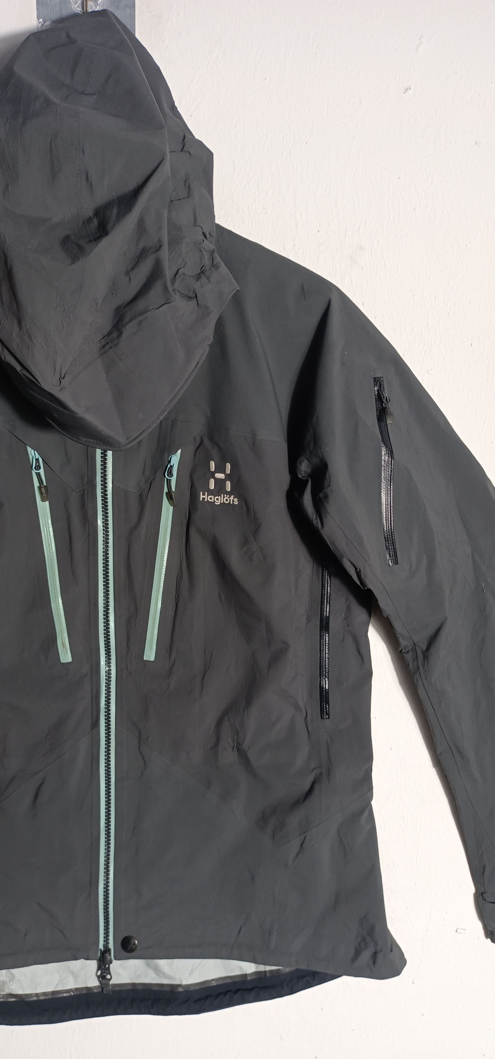 Goretex × Haglofs Spitz Jacket Women Magnetite Size M / US 6-8 / IT 42-44 - 3 Thumbnail