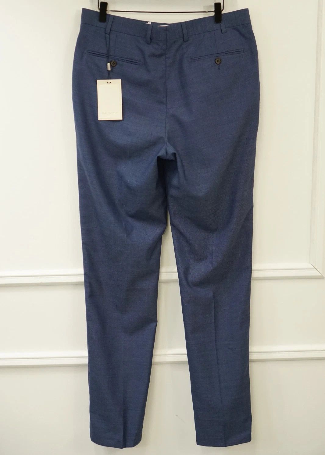Suitsupply Men Suitsupply Pants Blue Wool Brescia Size 98 UK/US40L Size 40L - 2 Thumbnail