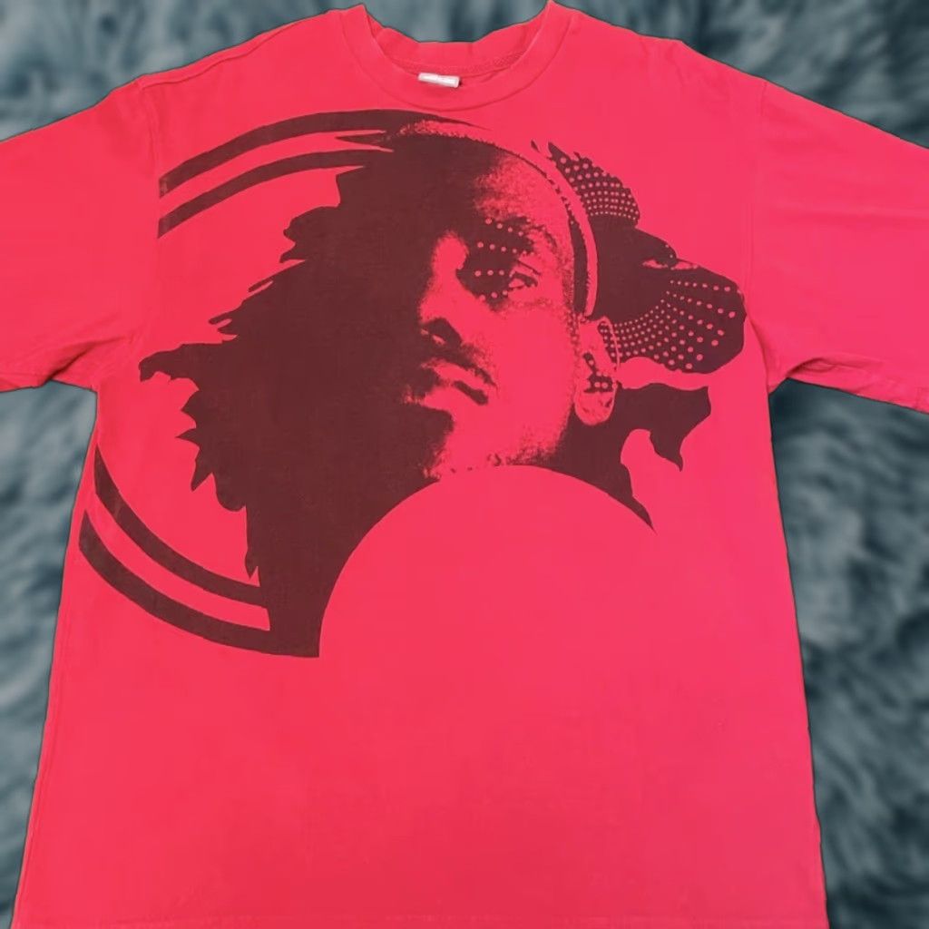 Nike VINTAGE Nike LeBron James Big Face Lion Logo VTG Shirt Mens Size M Red 90s Y2k Basketball Hip Hop Sports Logo Shirt Mens Size US M / EU 48-50 / 2 - 1 Thumbnail