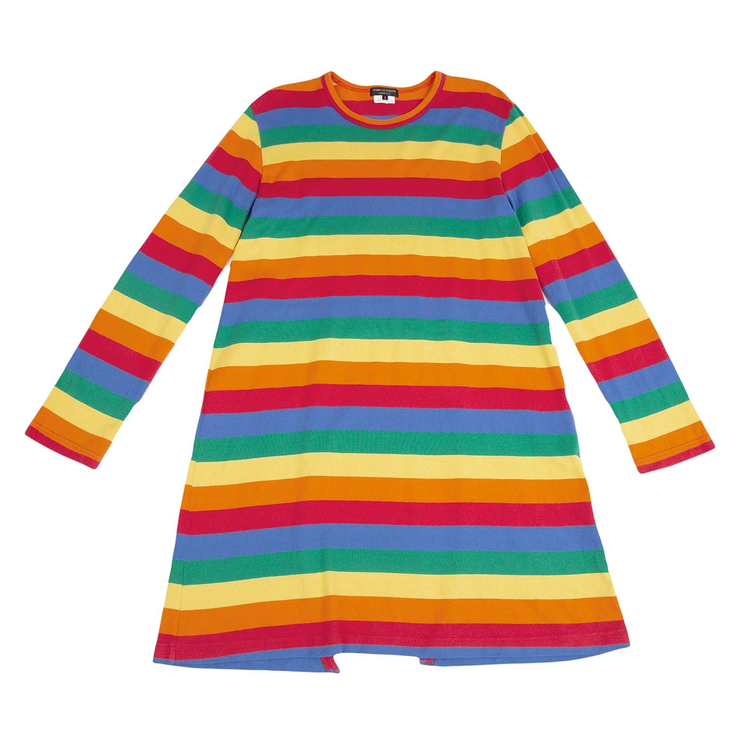 Comme des Garcons Homme Plus Back Cutting Stripe Long Sleeve T-Shirt Multi S Size US S / EU 44-46 / 1 - 4 Thumbnail