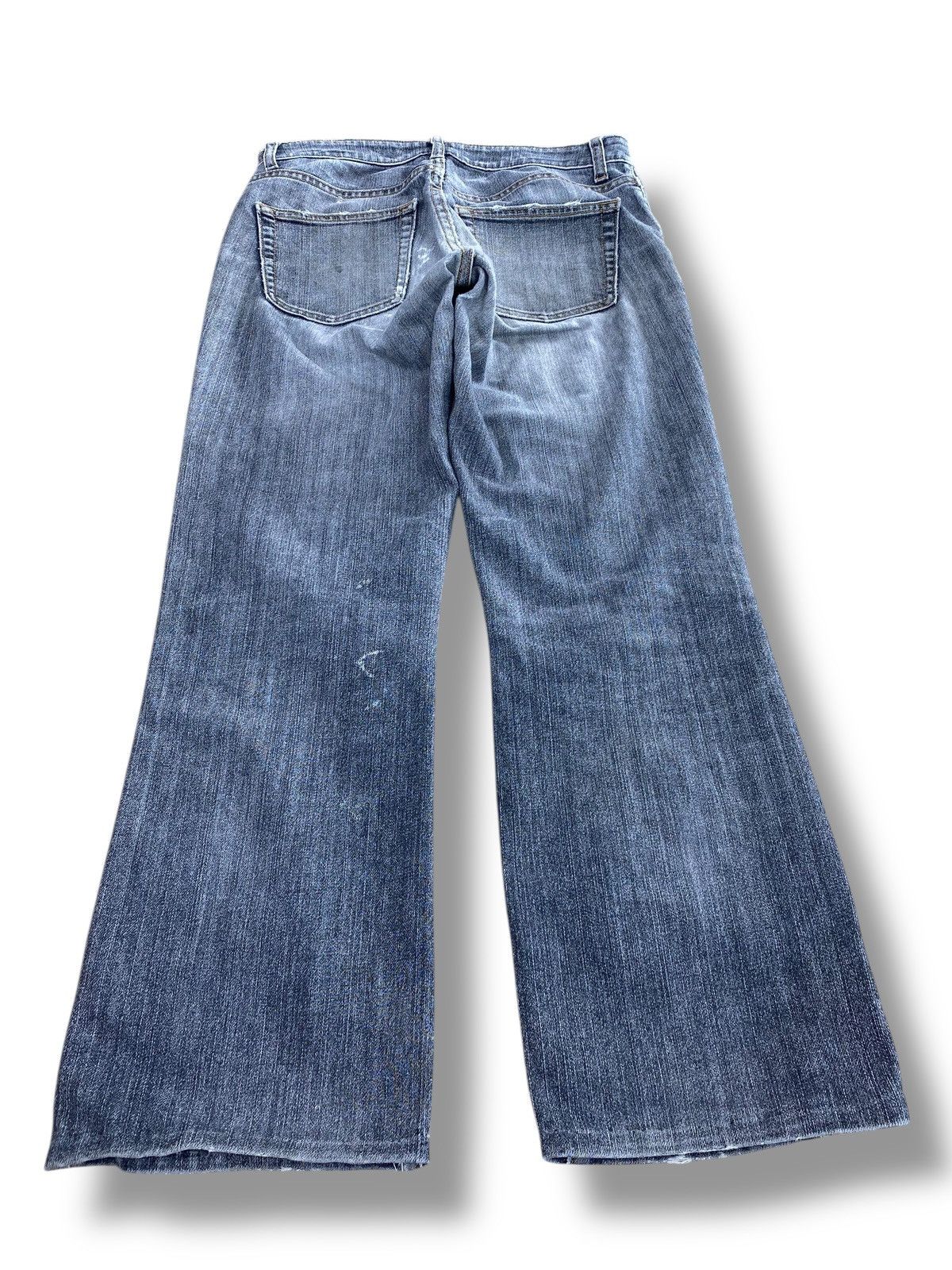 Gap Gap Distressed Ripped With Patchwork Style Flare Jeans Size US 30 / EU 46 - 3 Thumbnail