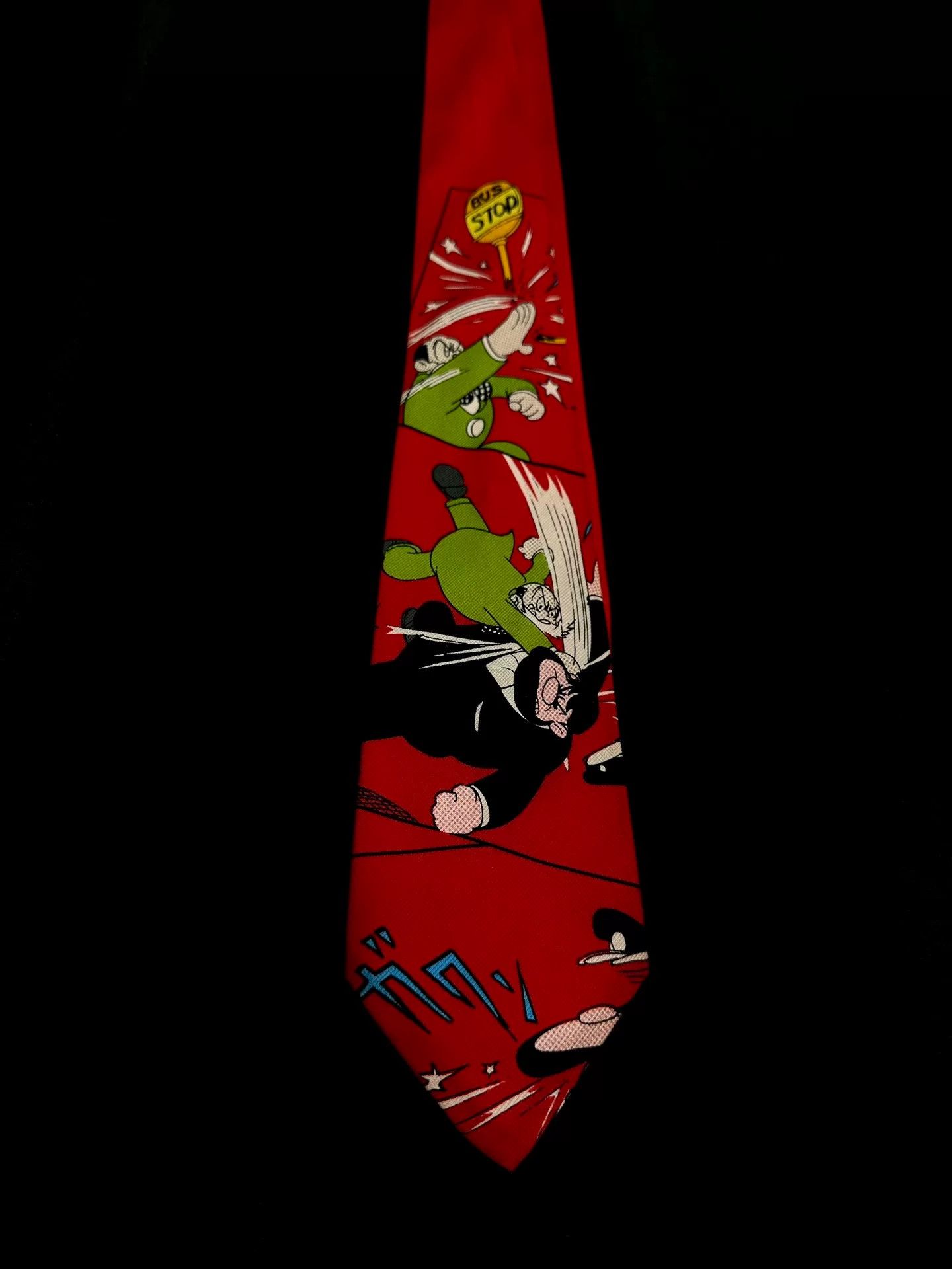 Yohji Yamamoto yohji yamamoto vintage anime silk tie Size ONE SIZE - 1 Thumbnail