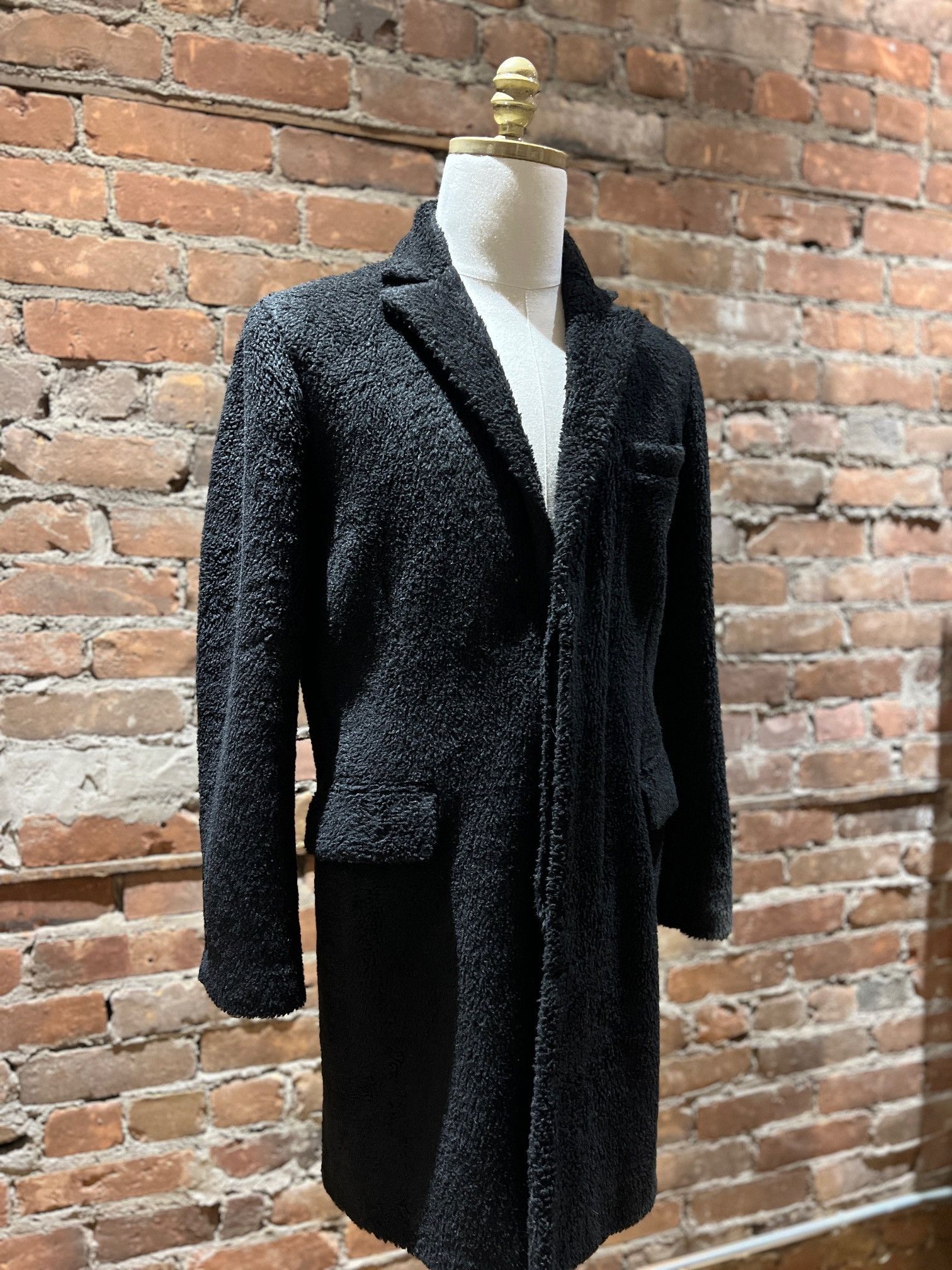 Rta RtA “Teddy Textured Overcoat” Size US M / EU 48-50 / 2 - 2 Thumbnail