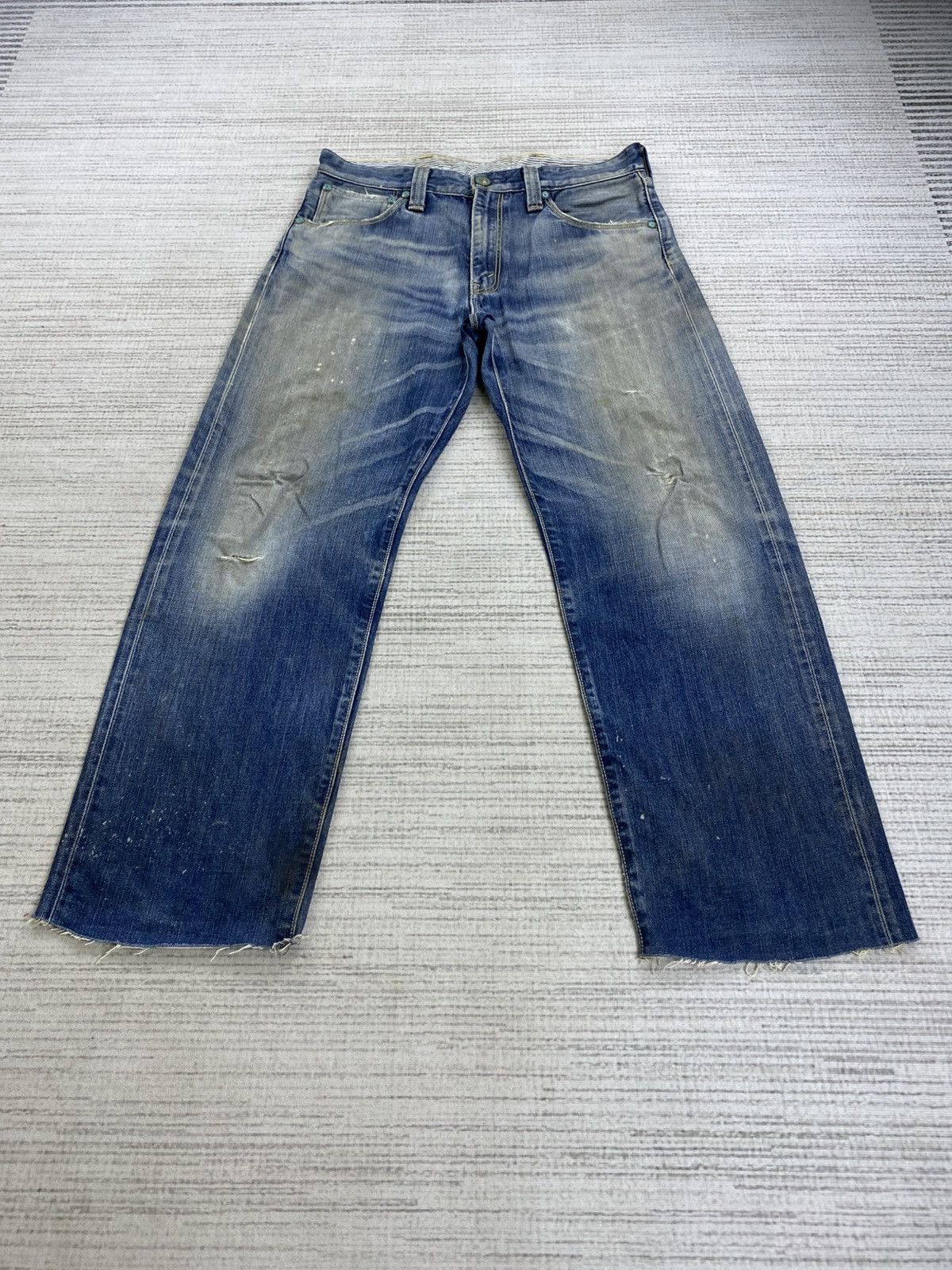 Levi's Vintage Levis Classic 503 Distressed Denim Jeans Size US 34 / EU 50 - 1 Thumbnail
