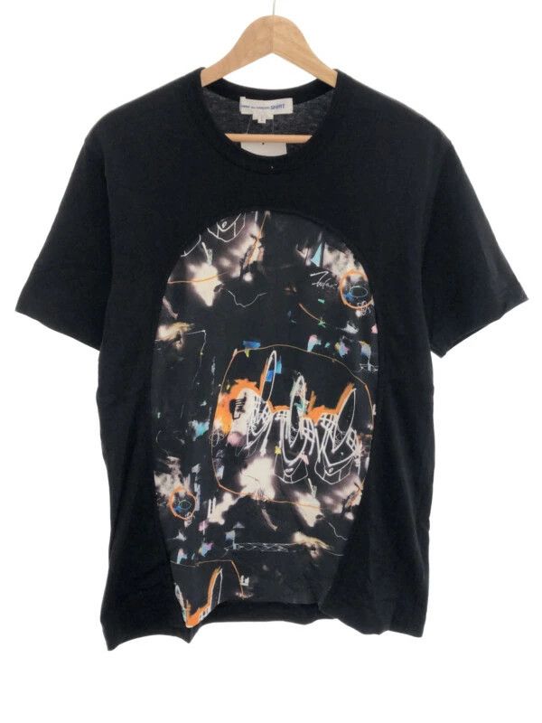 Comme des Garcons SHIRT T-Shirts Graphic Print Cotton Short Sleeve Black Size US L / EU 52-54 / 3 - 1 Thumbnail