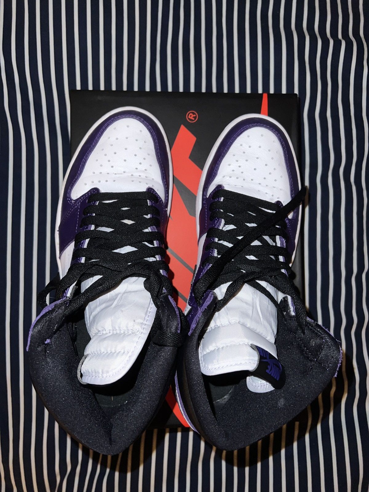 Jordan Brand Jordan 1 Court Purple Size US 10 / EU 43 - 3 Thumbnail